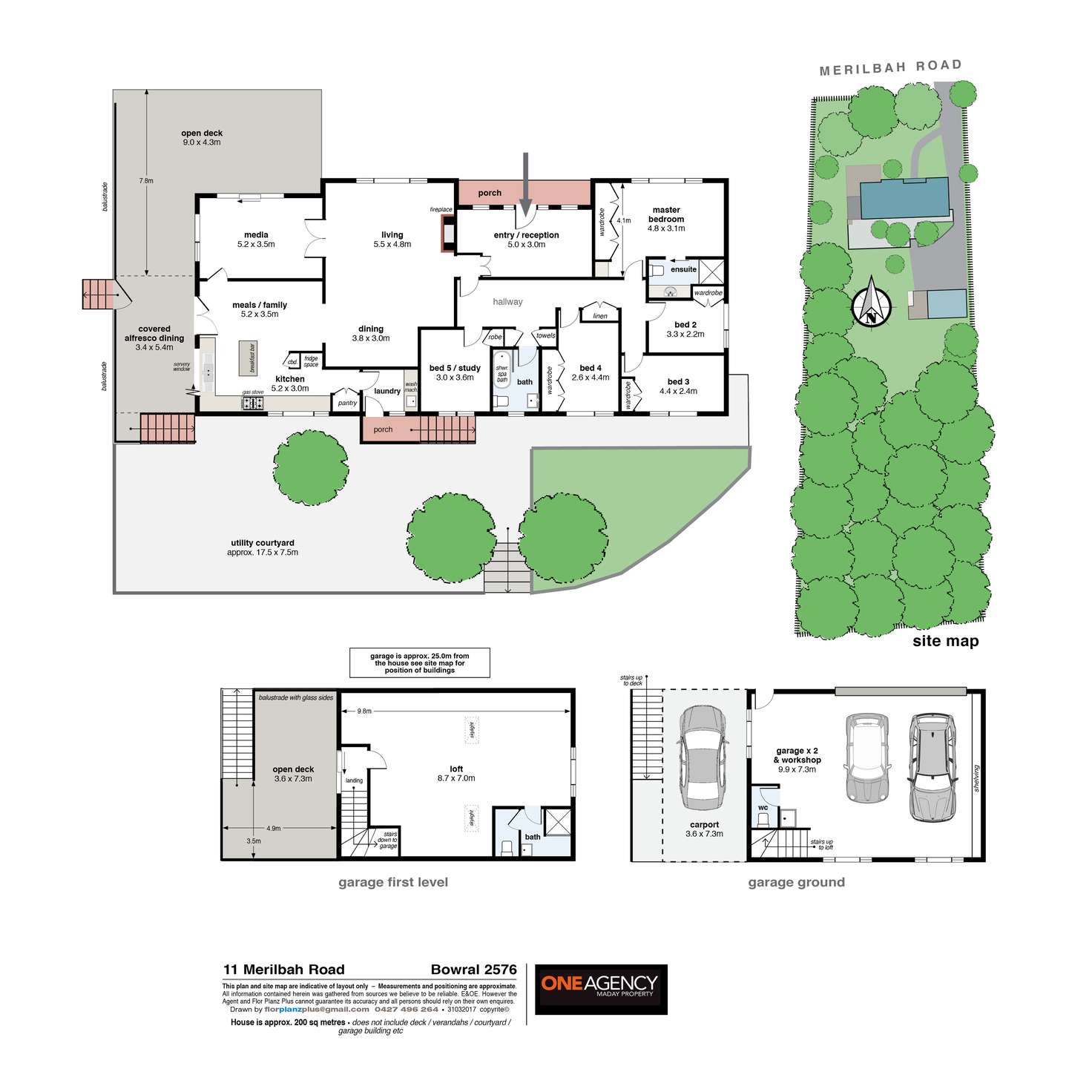 Floorplan of Homely house listing, 11 Merilbah Road, Bowral NSW 2576