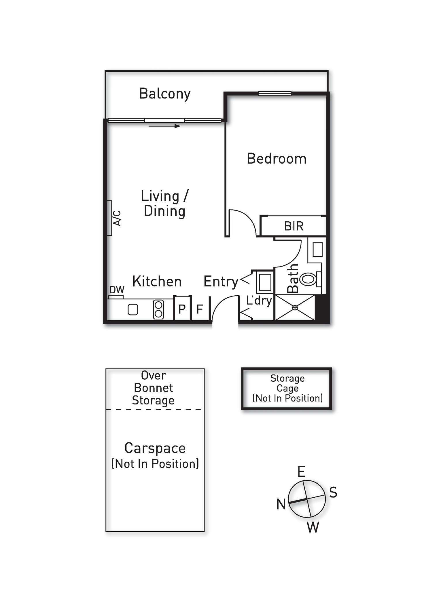 Floorplan of Homely apartment listing, 506/87 High Street, Prahran VIC 3181