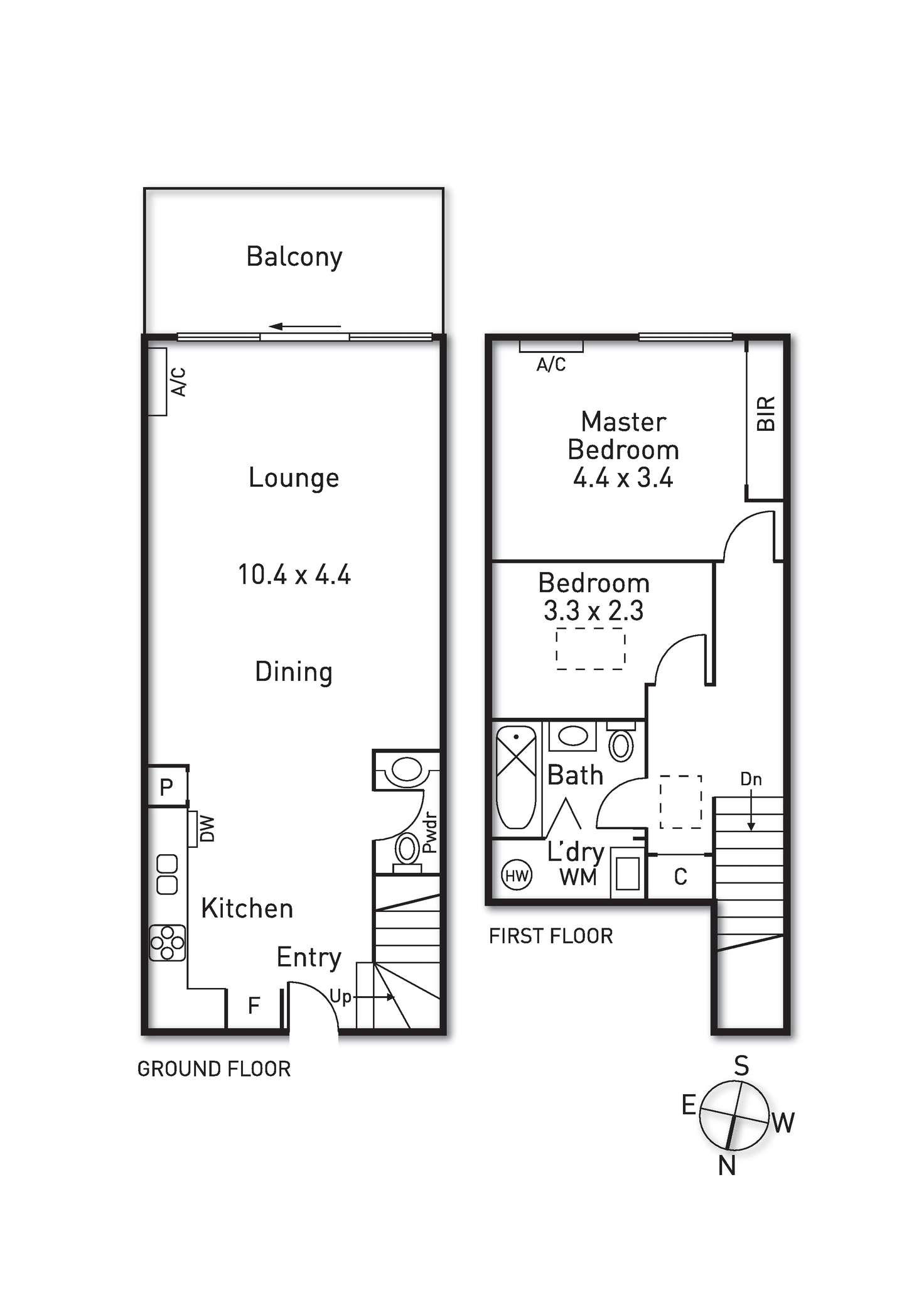 Floorplan of Homely apartment listing, 404/11 Hillingdon Place, Prahran VIC 3181