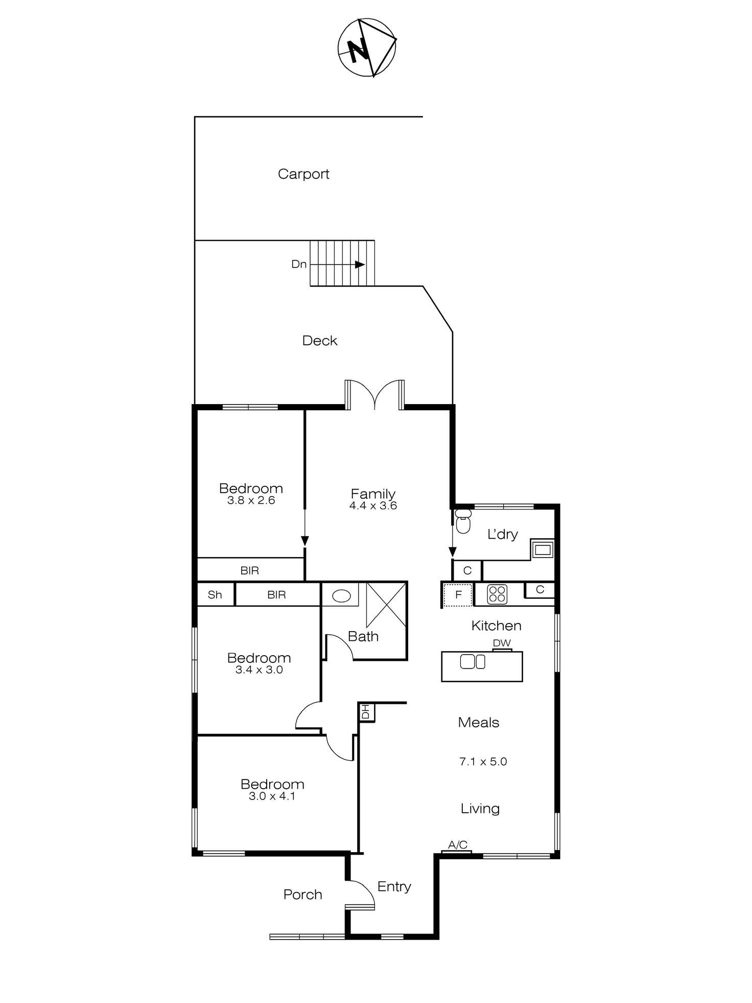 Floorplan of Homely house listing, 13 Hurley Street, Ballarat North VIC 3350