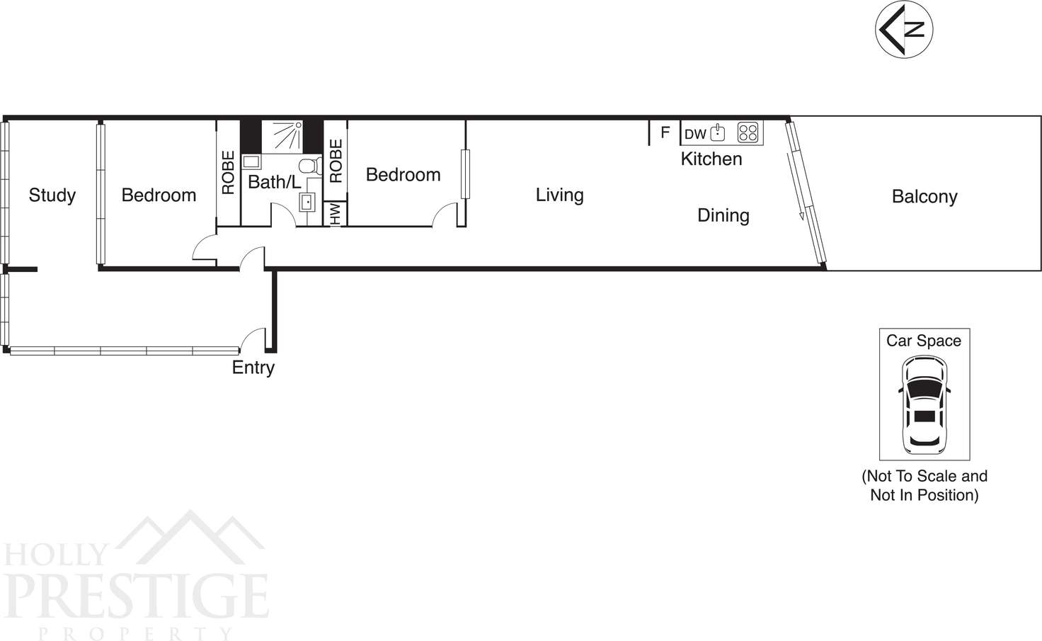 Floorplan of Homely apartment listing, 1313/555 Flinders Street, Melbourne VIC 3000