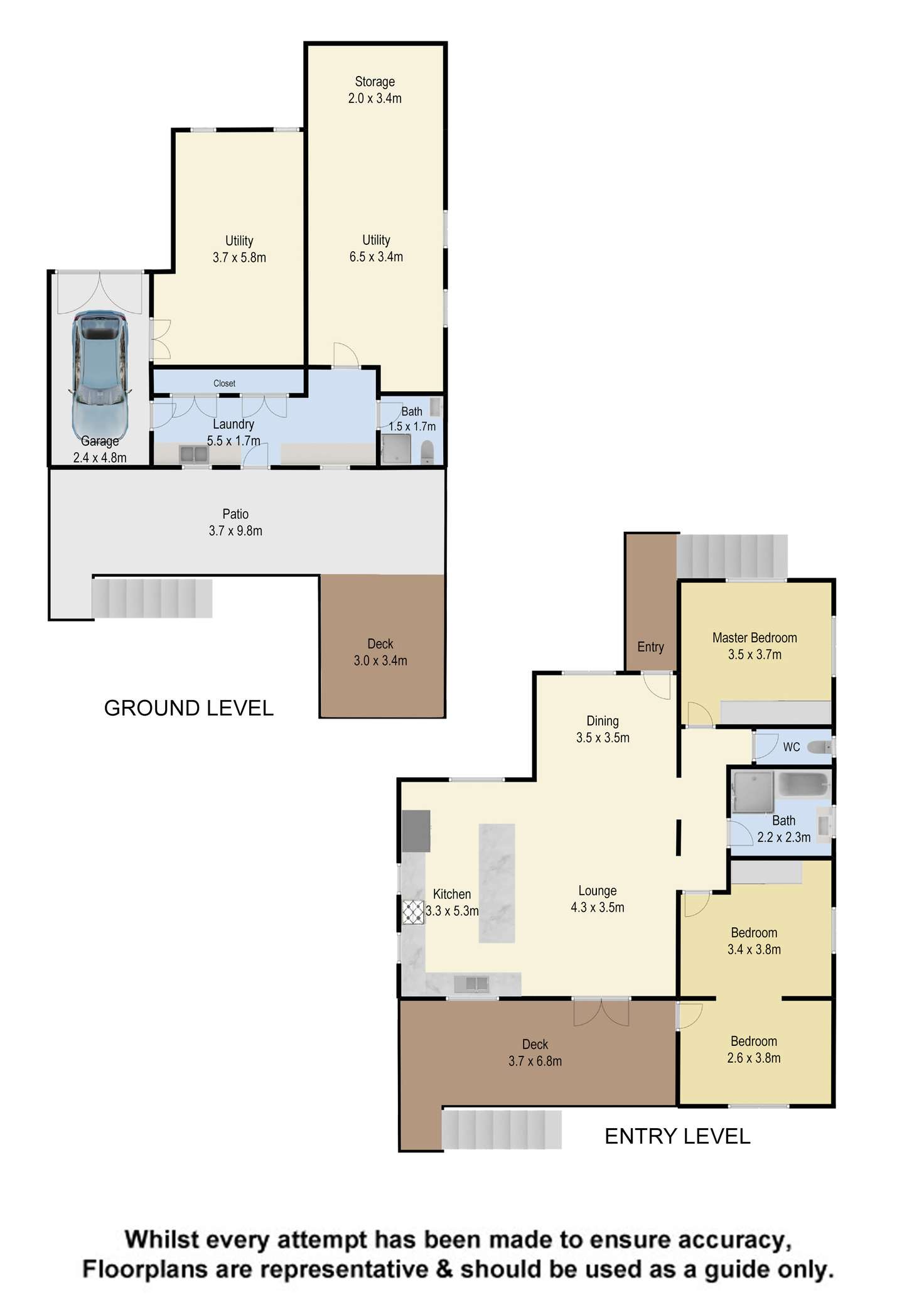 Floorplan of Homely house listing, 40 Lebanon Street, Brighton QLD 4017