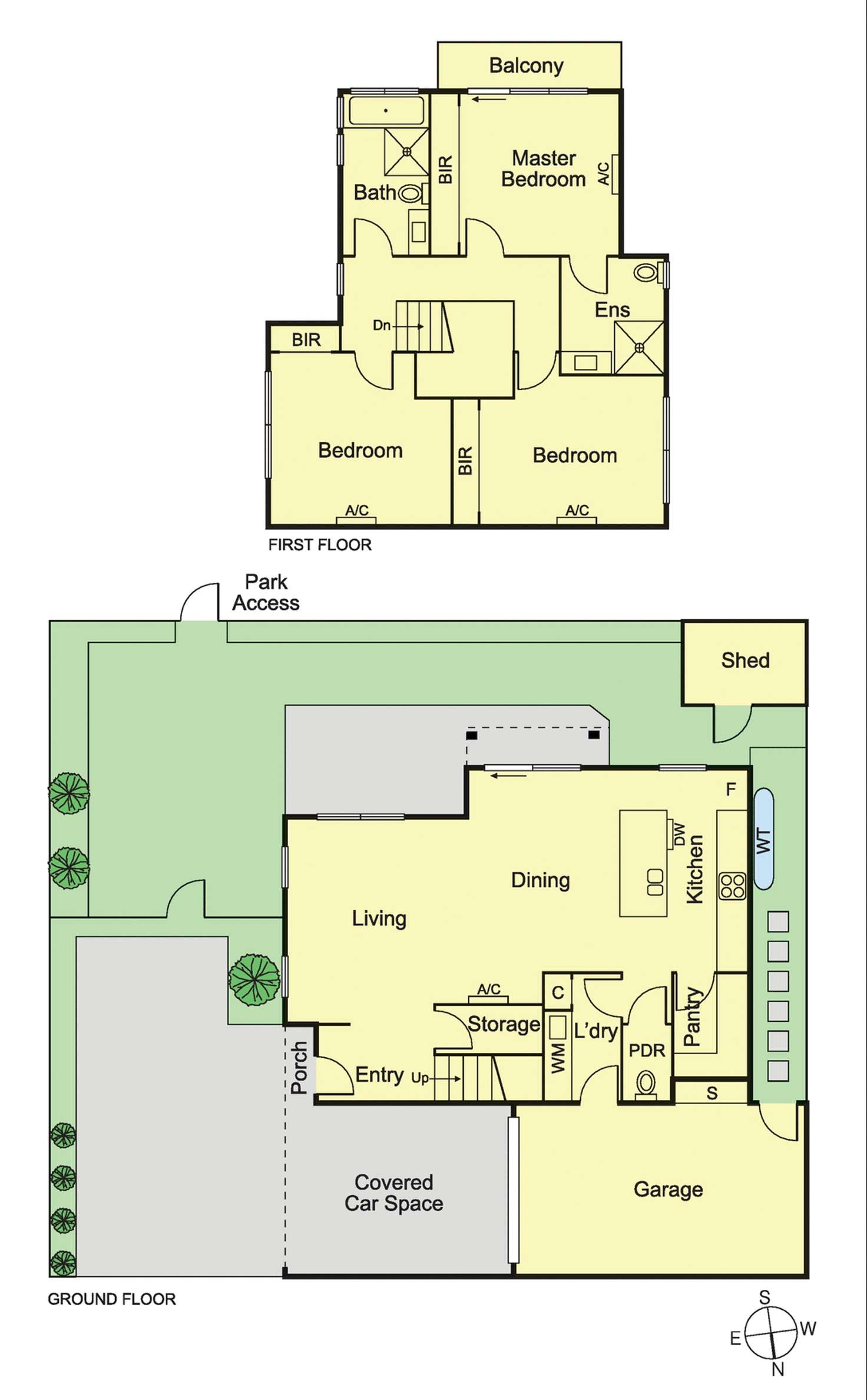 Floorplan of Homely townhouse listing, 3/2 Woodville Avenue, Glen Huntly VIC 3163
