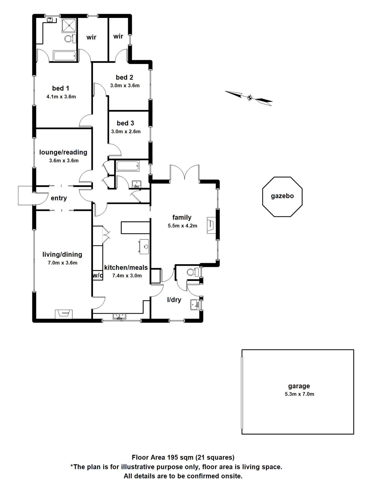 Floorplan of Homely house listing, 6 Reserve Road, Belgrave VIC 3160