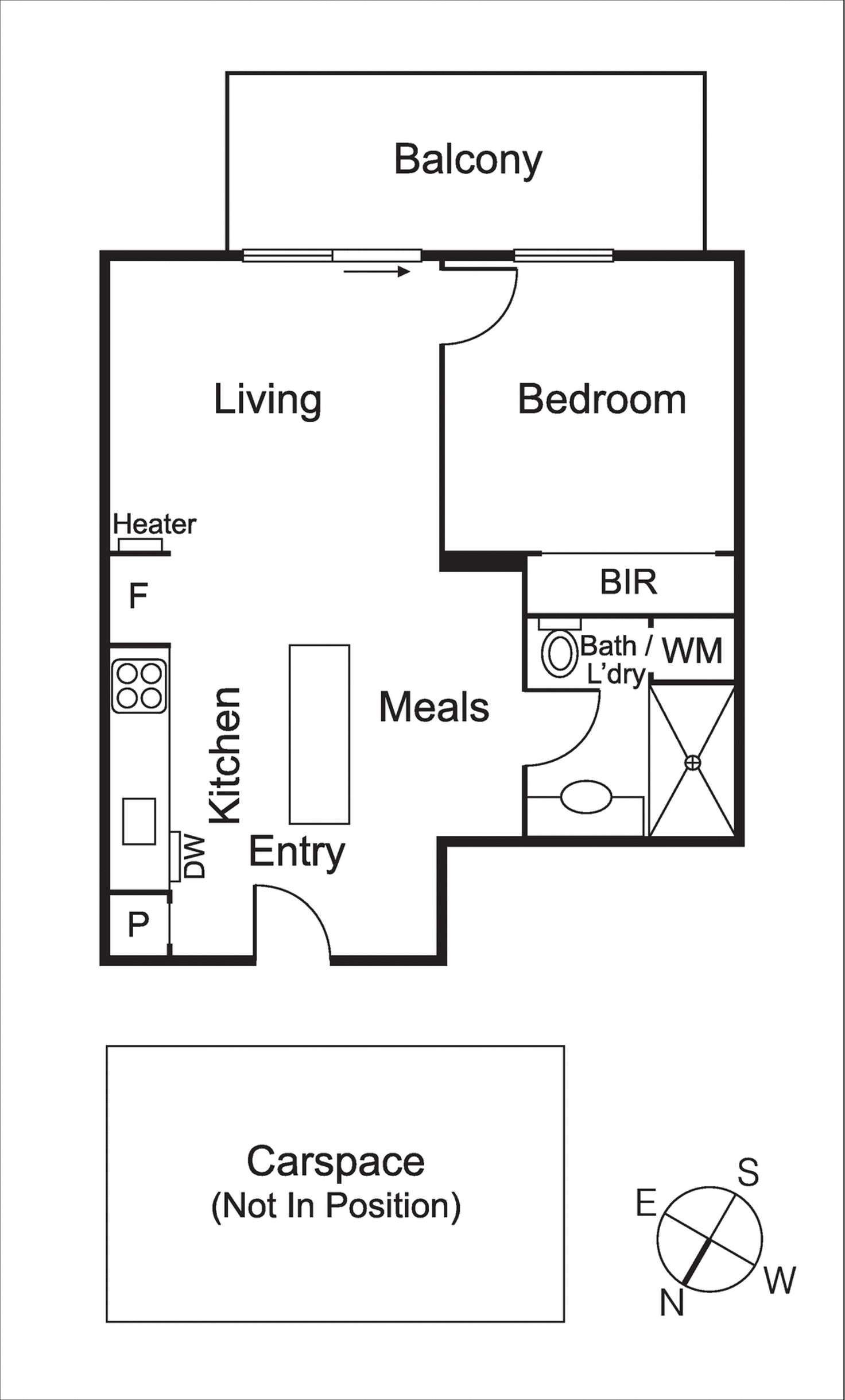 Floorplan of Homely apartment listing, 14/12 Fitzroy Street, St Kilda VIC 3182