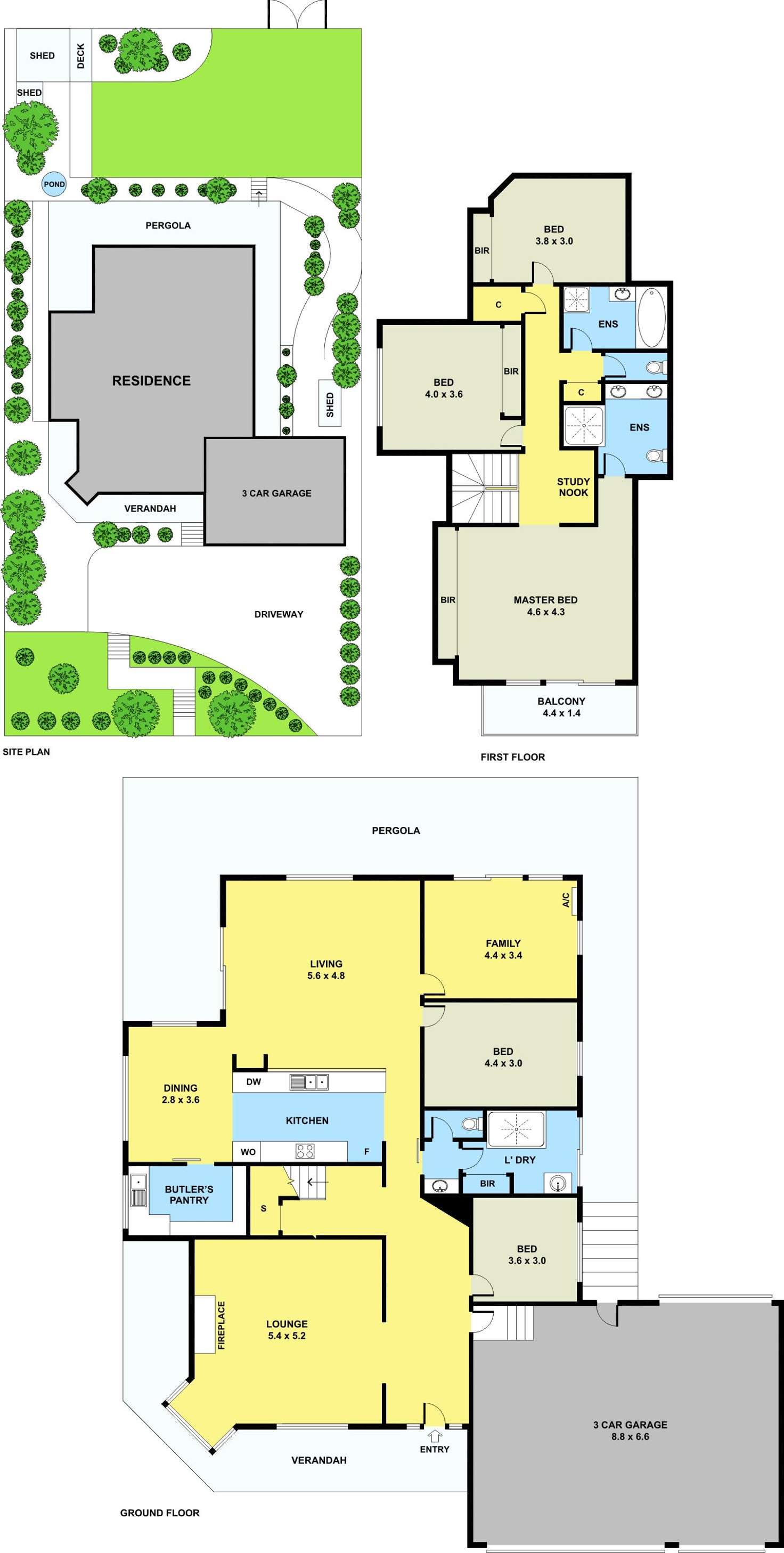 Floorplan of Homely house listing, 38 Windsor Drive, Beaconsfield VIC 3807