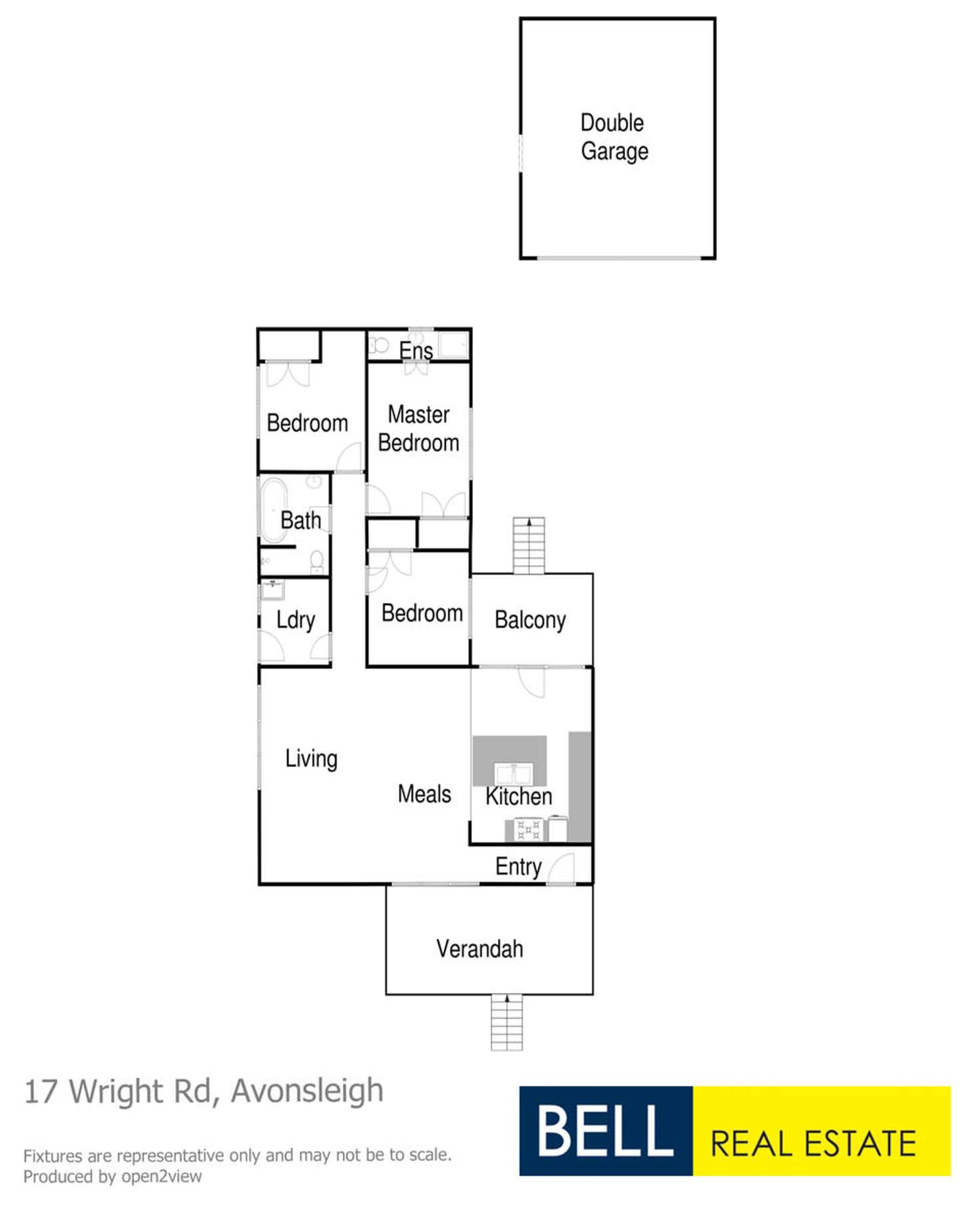 Floorplan of Homely house listing, 17 Wright Road, Avonsleigh VIC 3782