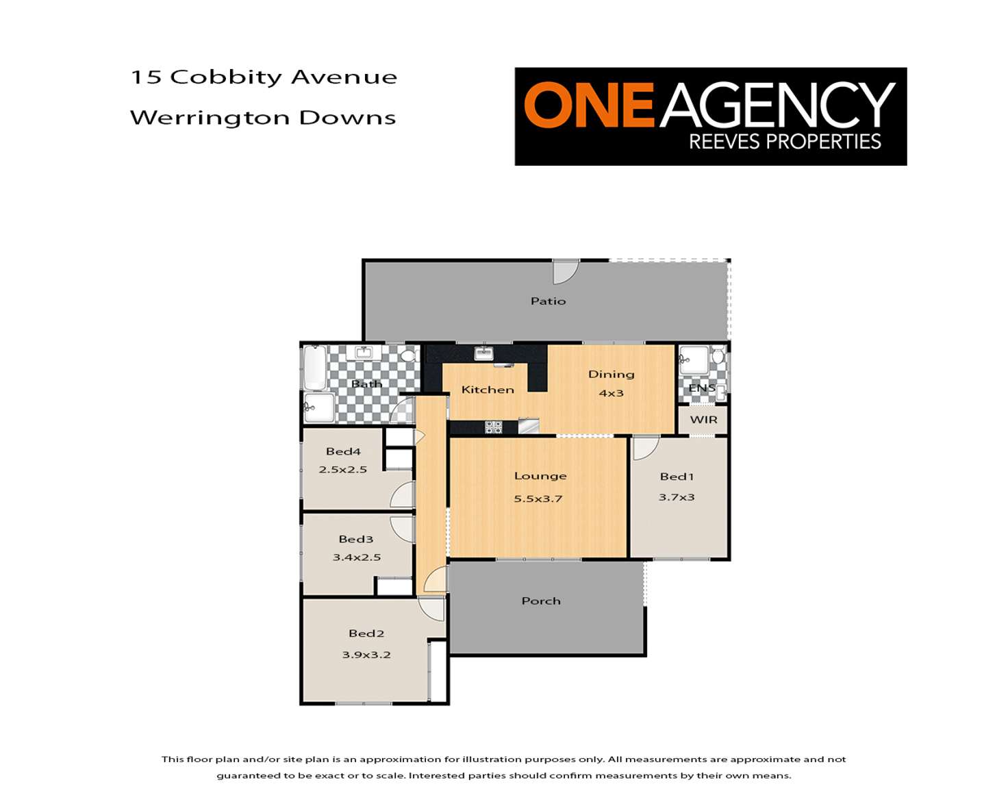 Floorplan of Homely house listing, 15 Cobbity Avenue, Werrington Downs NSW 2747