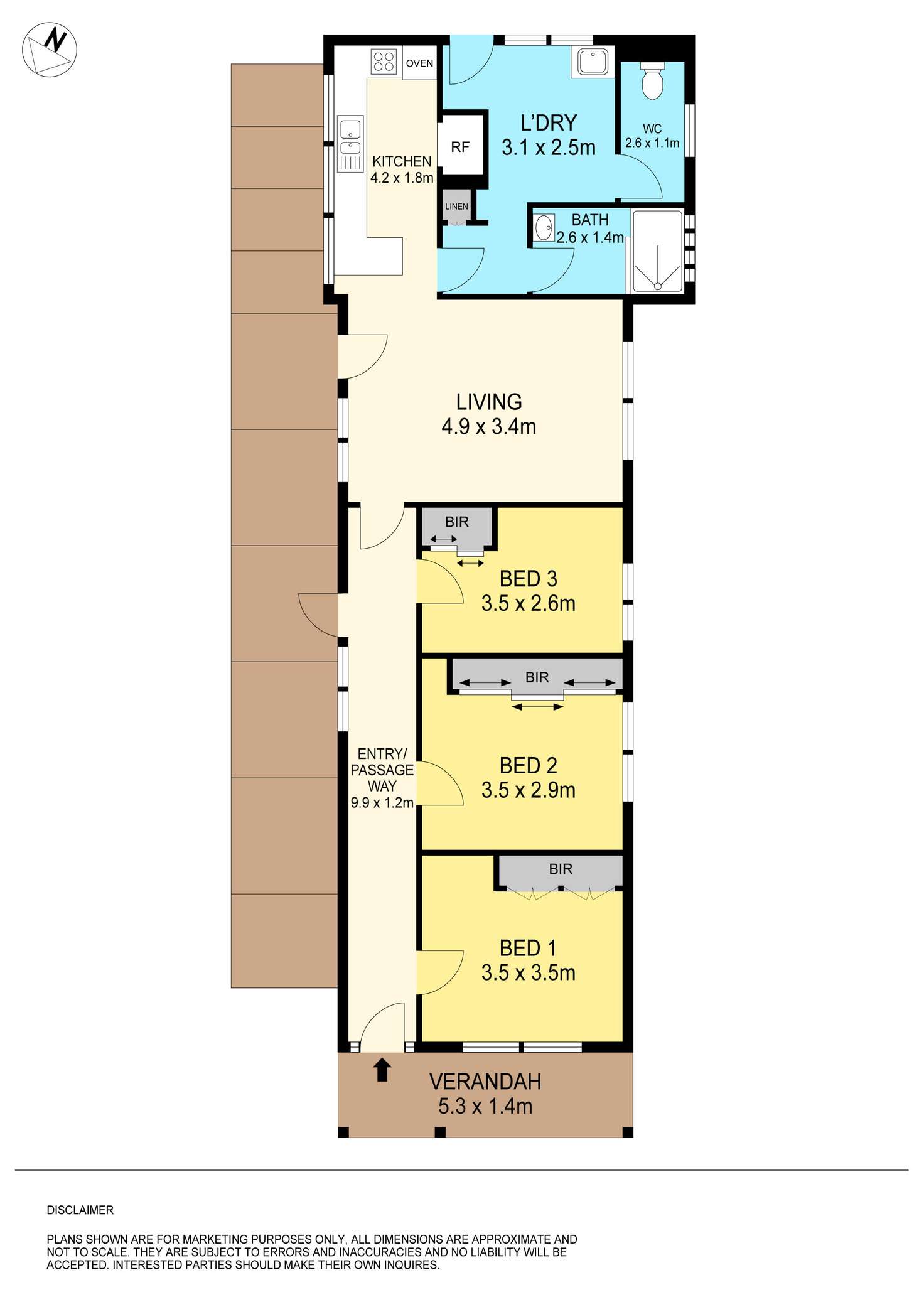 Floorplan of Homely house listing, 3 Skipton Street, Ballarat Central VIC 3350