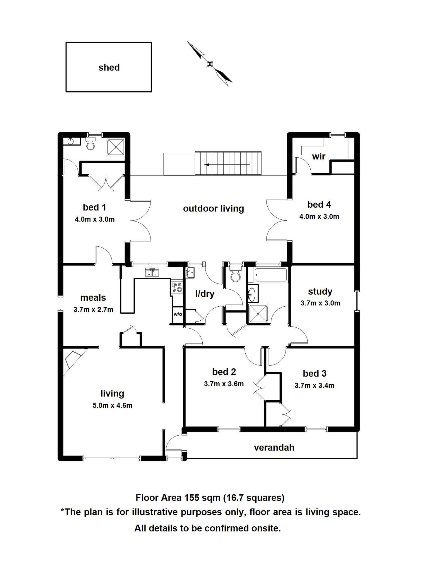 Floorplan of Homely house listing, 22 Tarhilla Drive, Launching Place VIC 3139