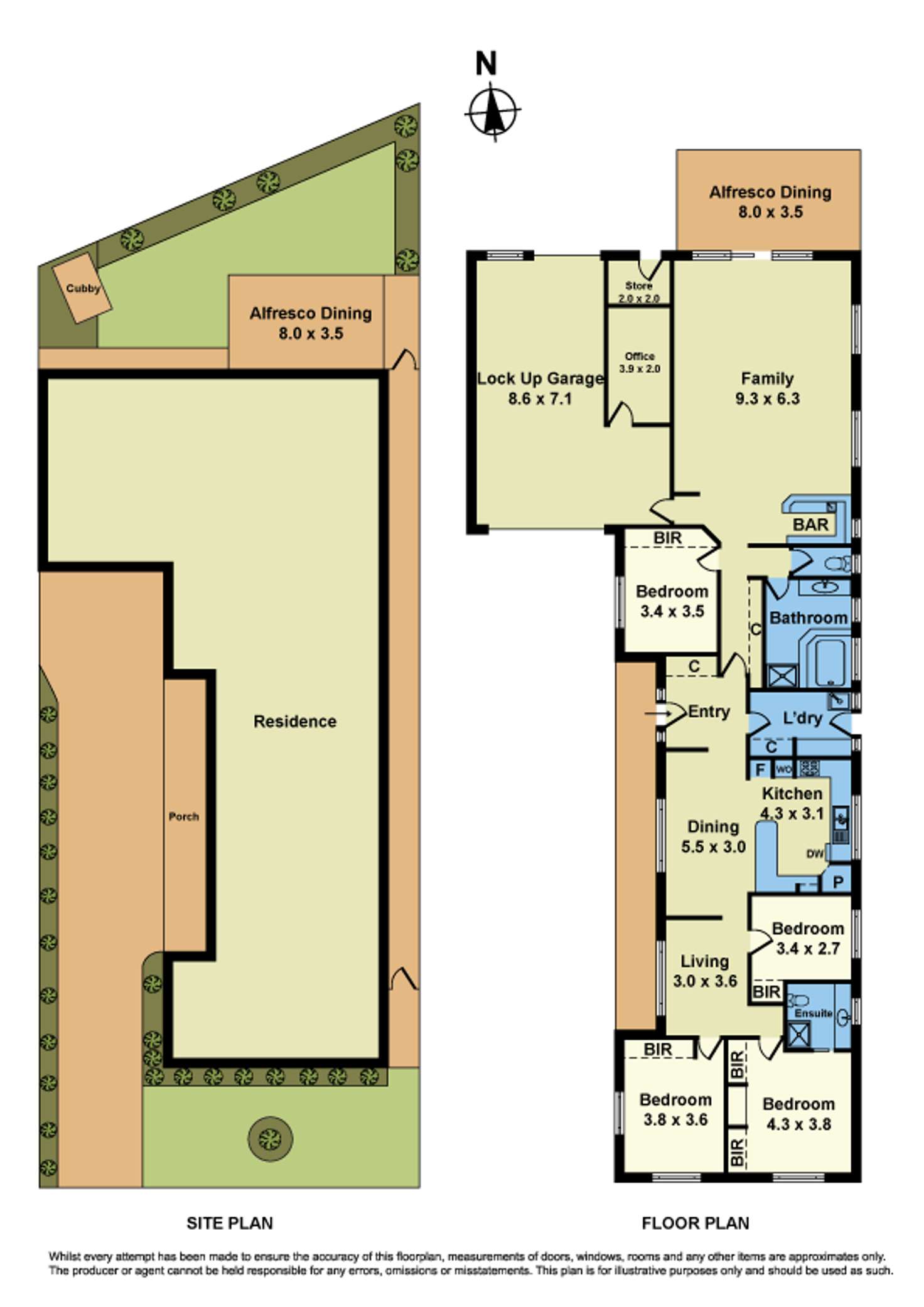 Floorplan of Homely house listing, 28A Wren Street, Altona VIC 3018