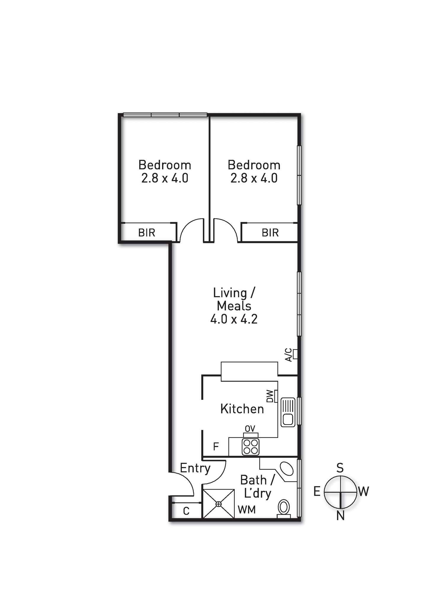 Floorplan of Homely apartment listing, 10/1 Ellesmere Road, Prahran VIC 3181