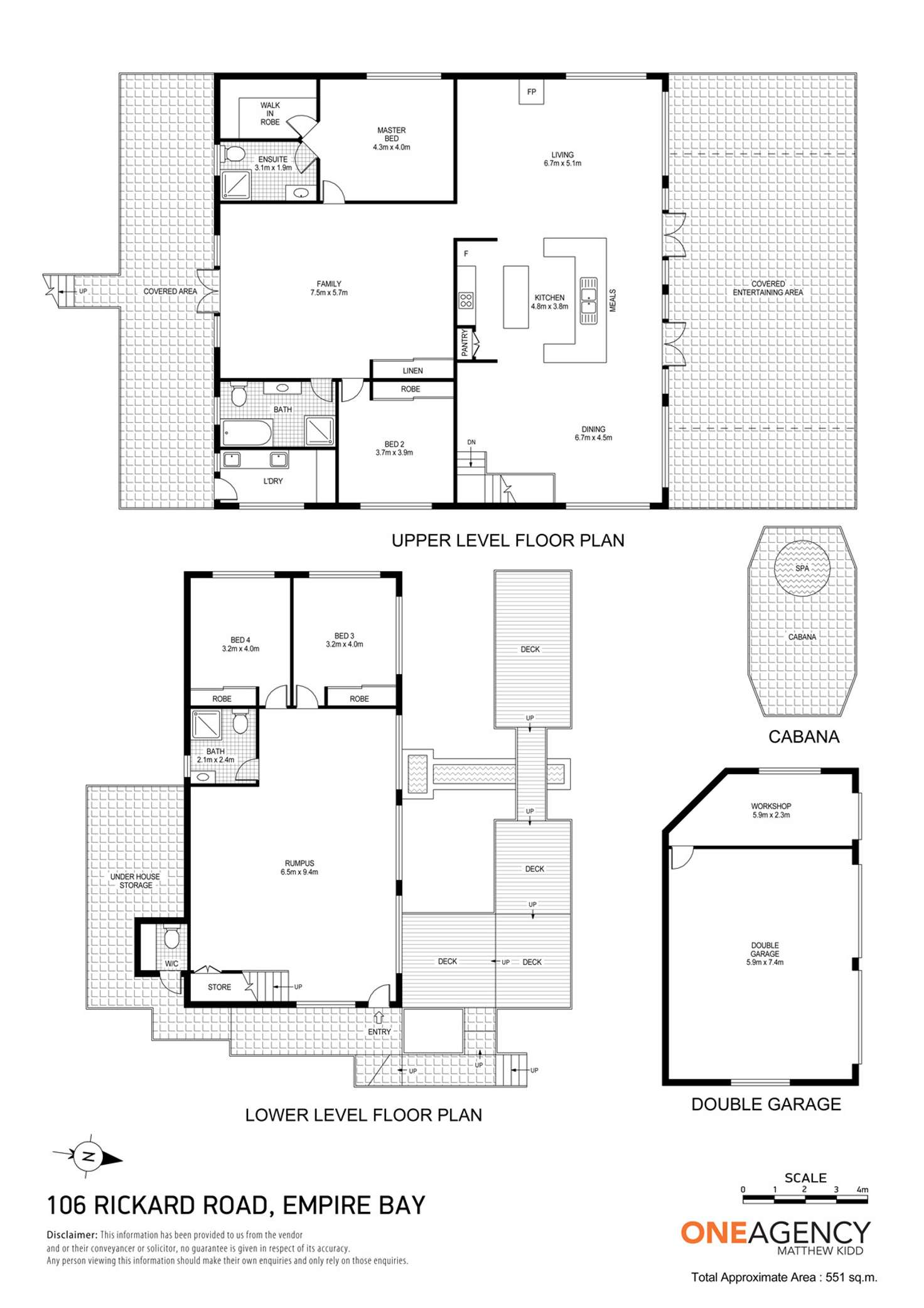 Floorplan of Homely house listing, 106 Rickard Road, Empire Bay NSW 2257