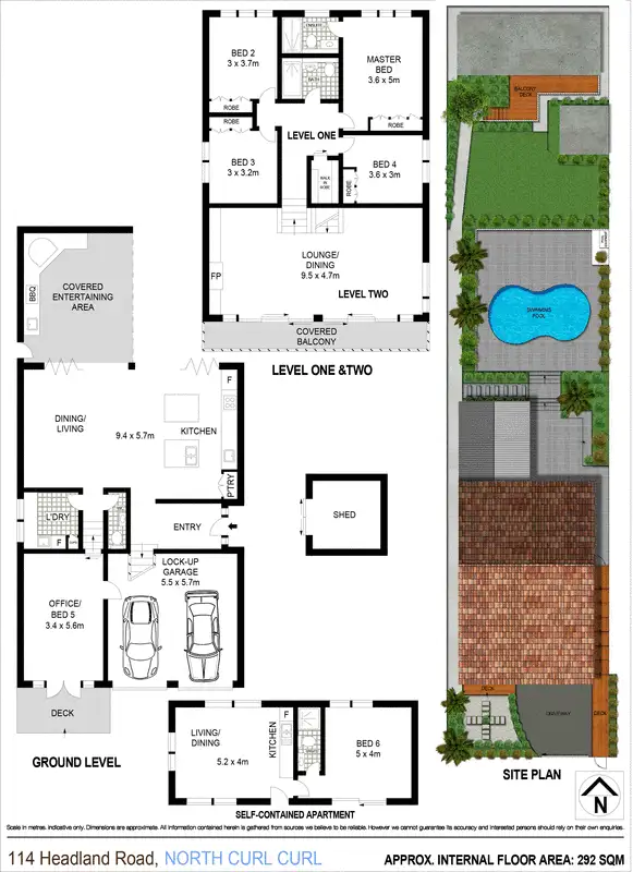 Floorplan of Homely house listing, 114 Headland Road, North Curl Curl NSW 2099