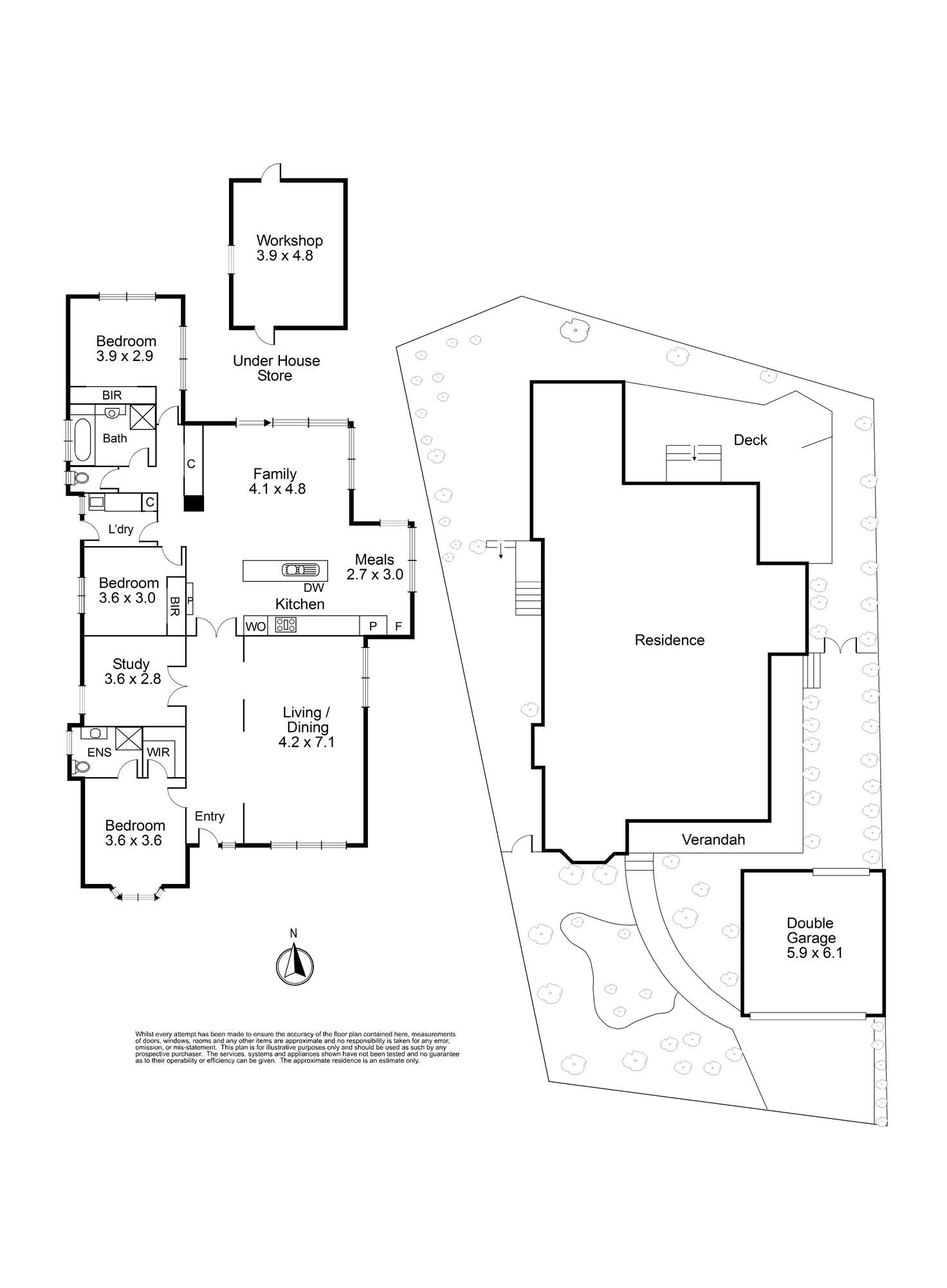 Floorplan of Homely house listing, 18 Warbler Walk, South Morang VIC 3752