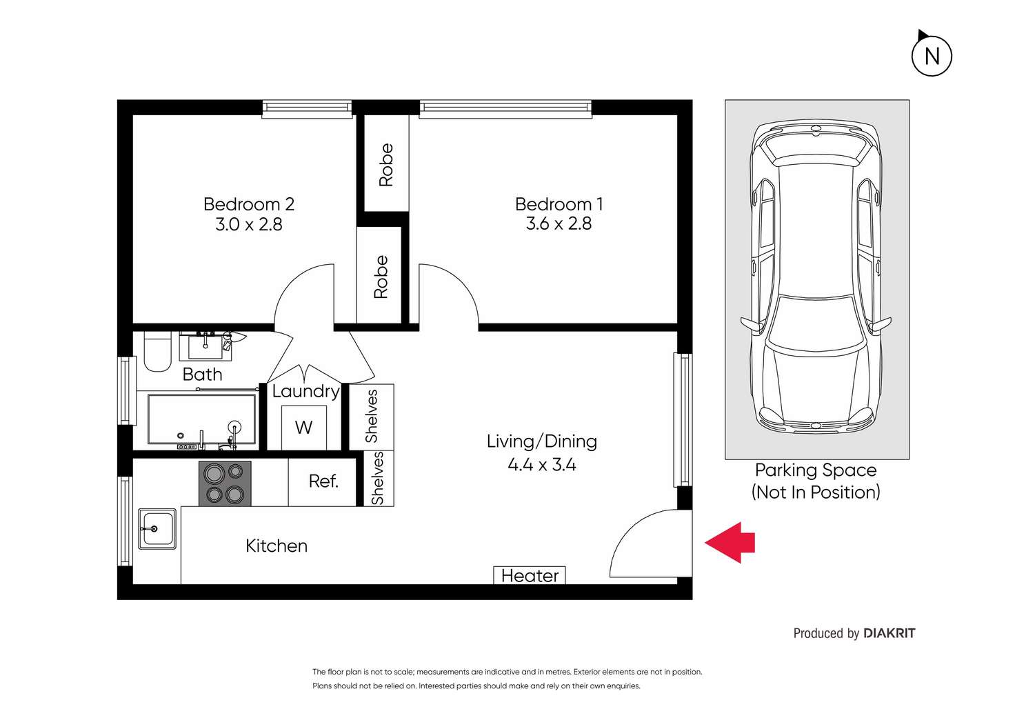 Floorplan of Homely apartment listing, 5/16 Gertrude Street, Prahran VIC 3181
