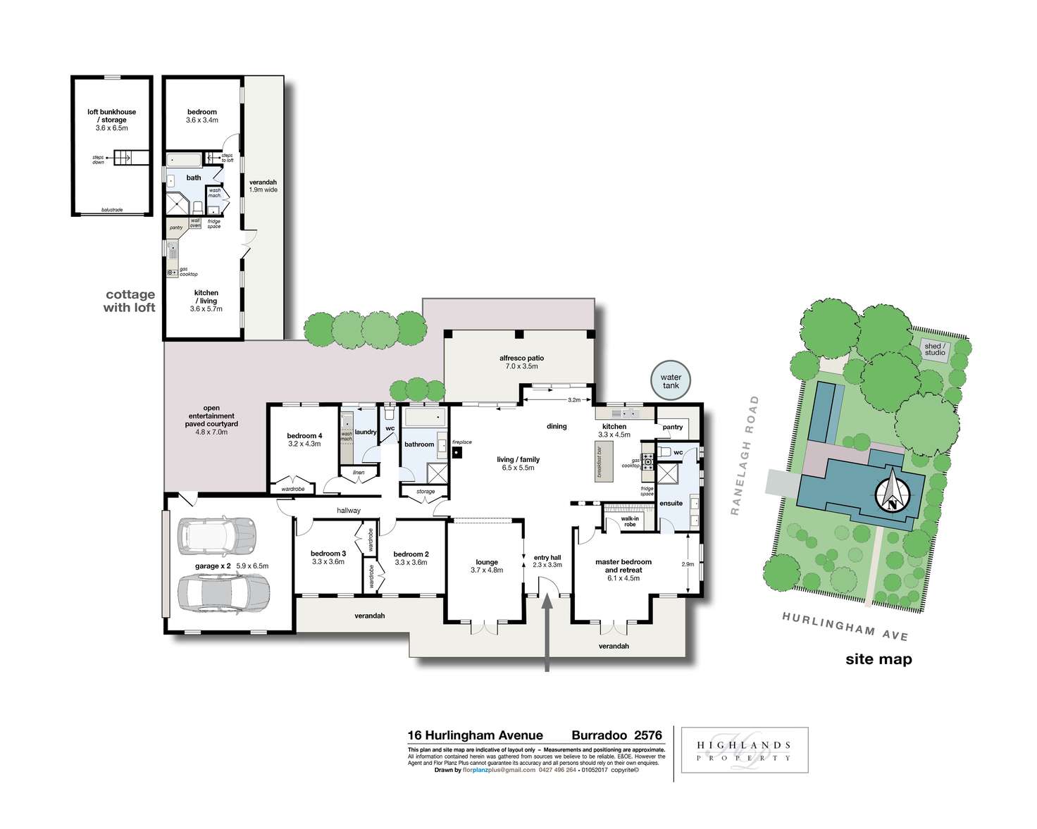 Floorplan of Homely house listing, 16 Hurlingham Avenue, Burradoo NSW 2576