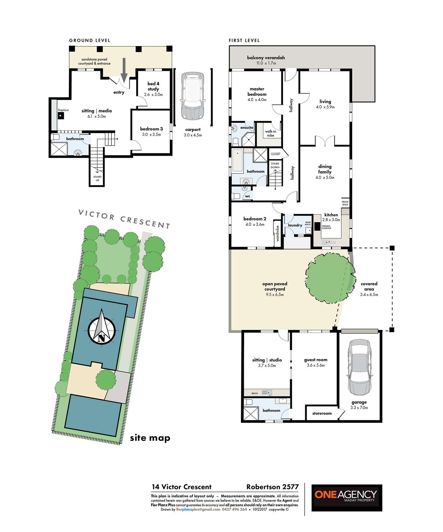 Floorplan of Homely house listing, 14 Victor Crescent, Robertson NSW 2577