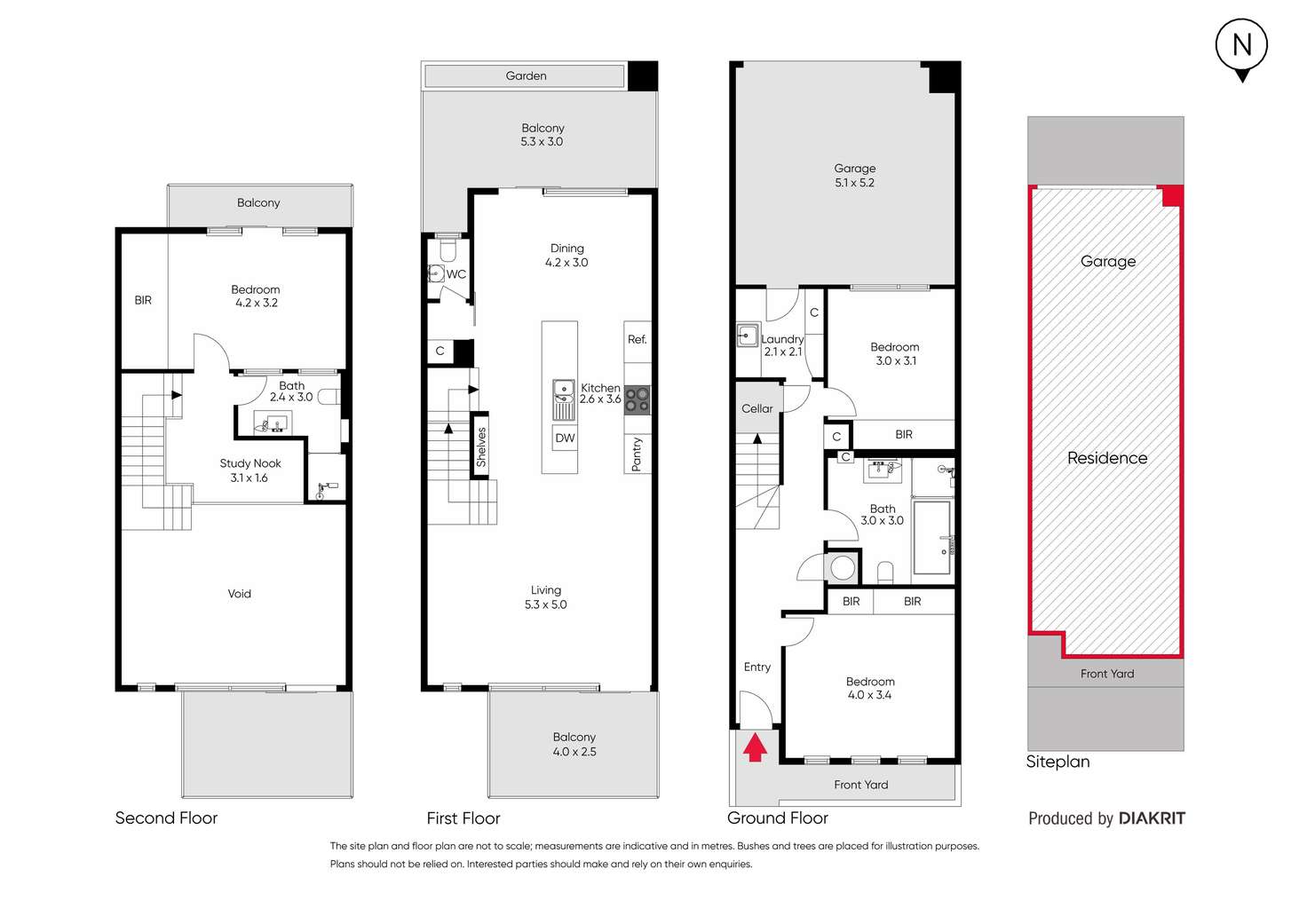 Floorplan of Homely house listing, 54 High Street, Prahran VIC 3181
