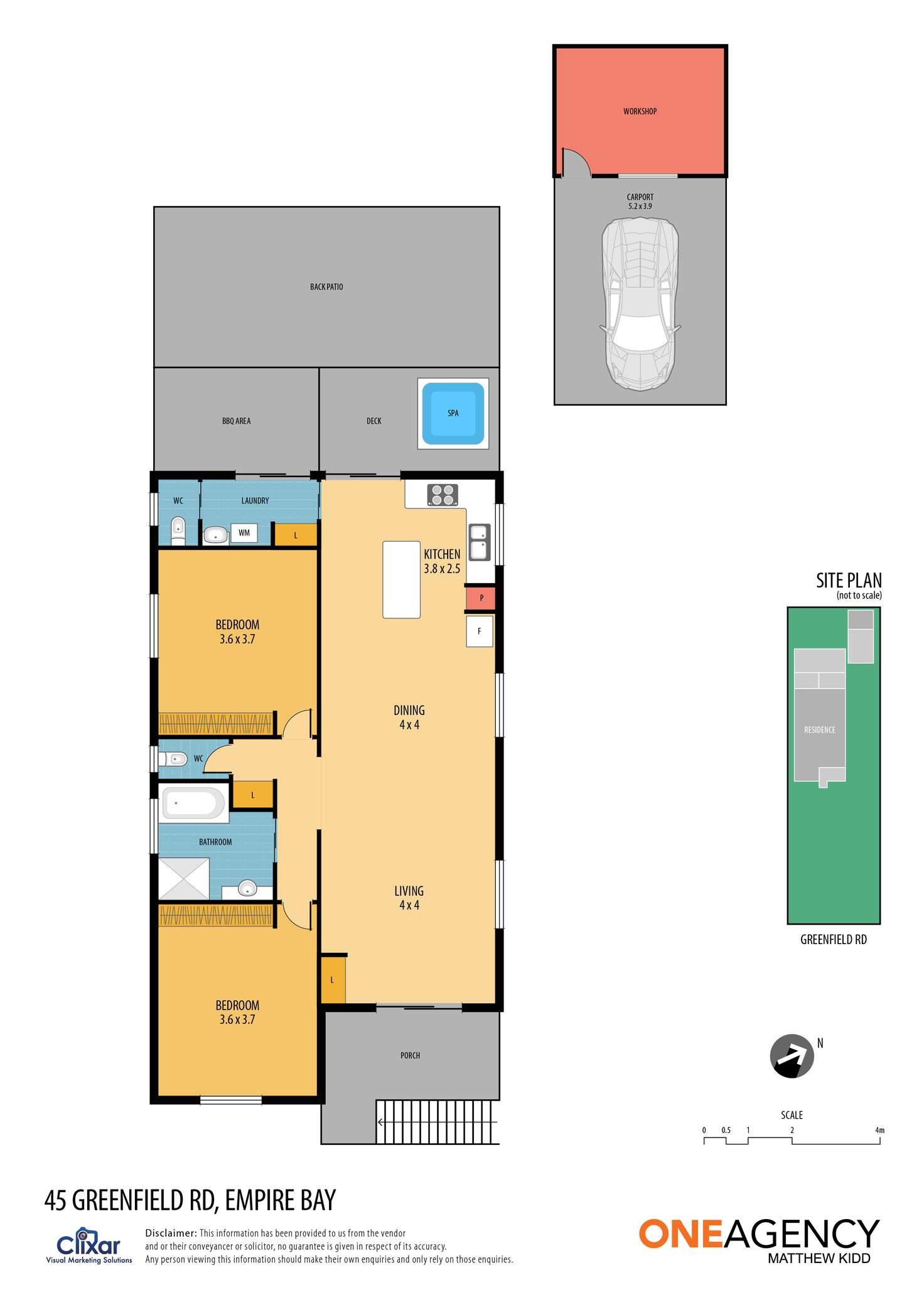 Floorplan of Homely house listing, 45 Greenfield Road, Empire Bay NSW 2257