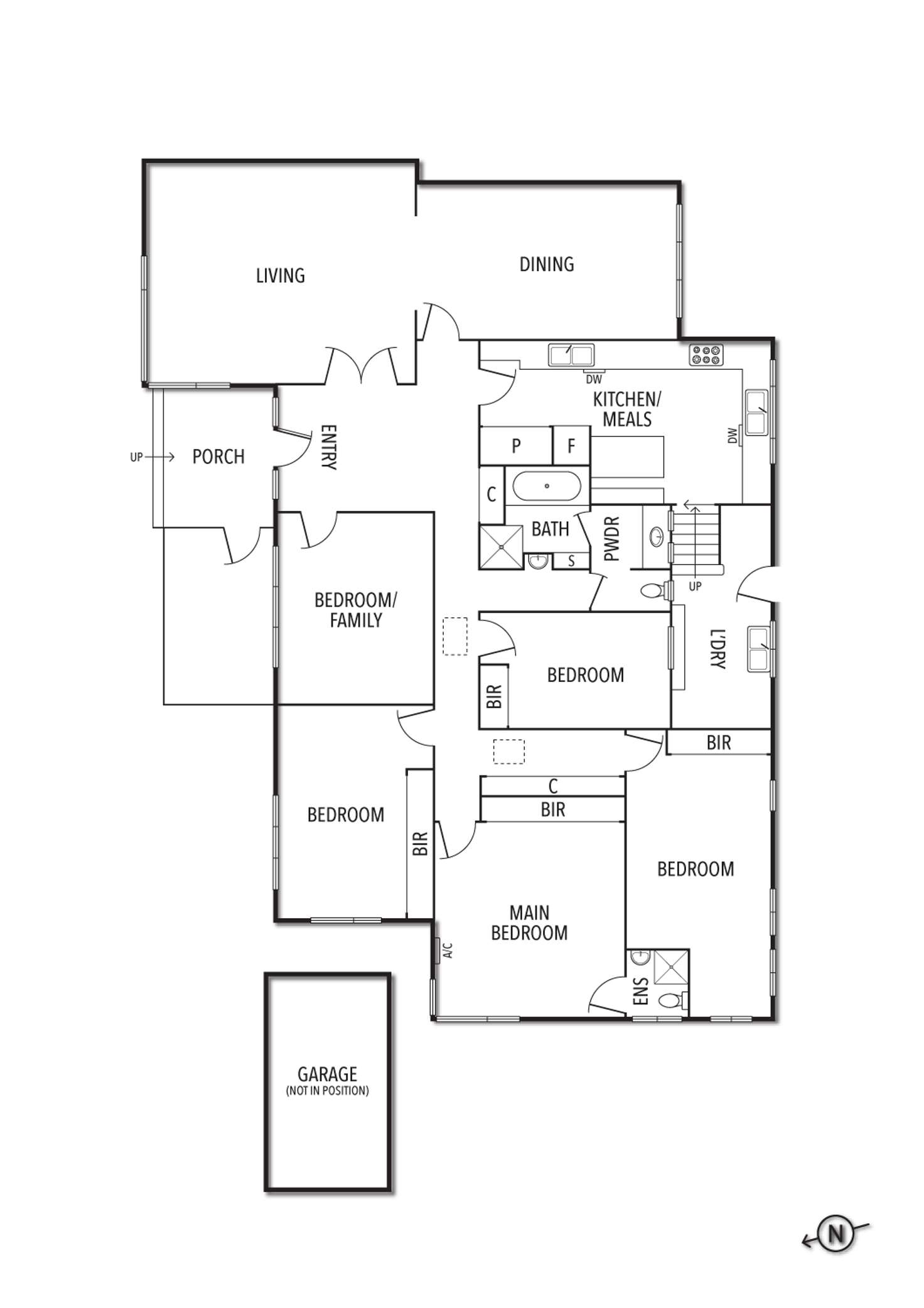 Floorplan of Homely unit listing, 1/8 Meadow Street, St Kilda East VIC 3183