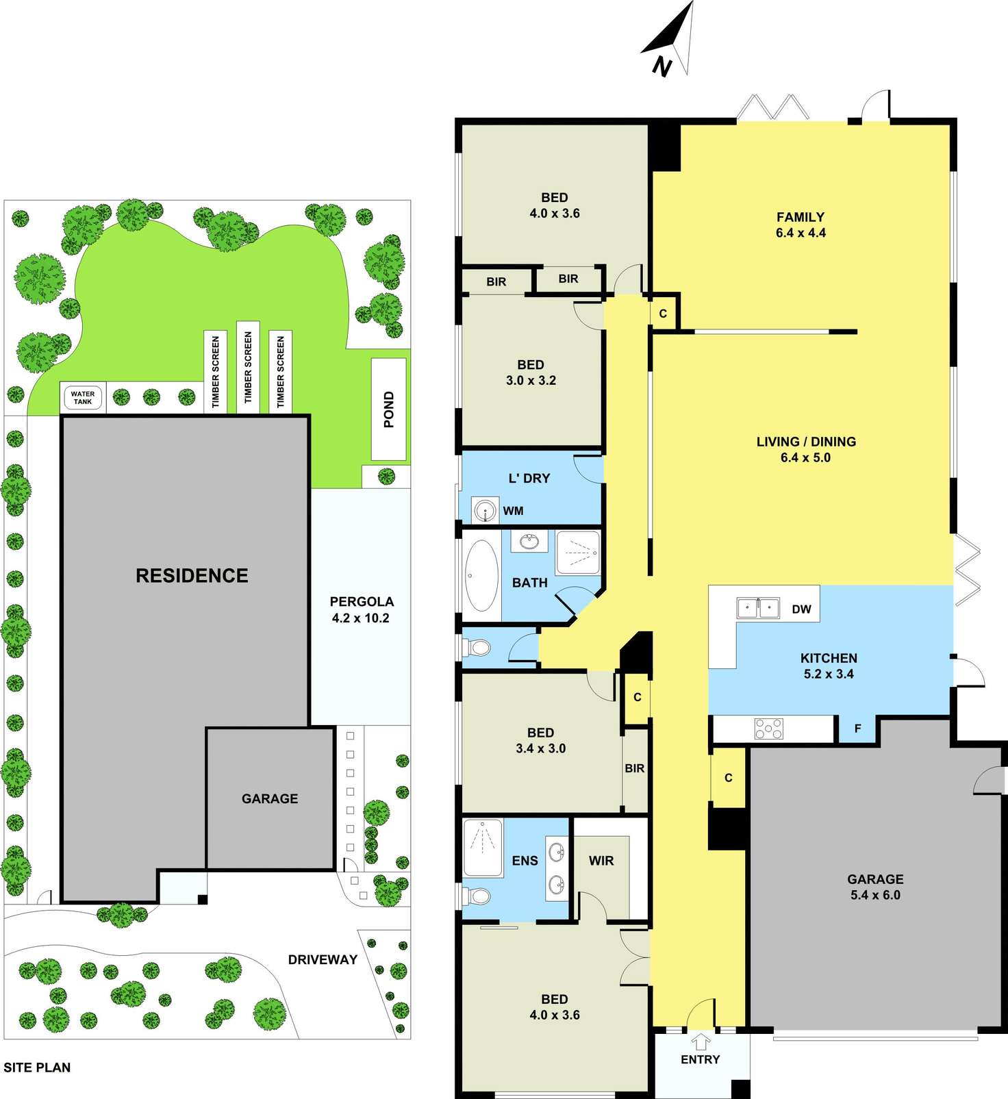 Floorplan of Homely house listing, 172 Webster Way, Pakenham VIC 3810