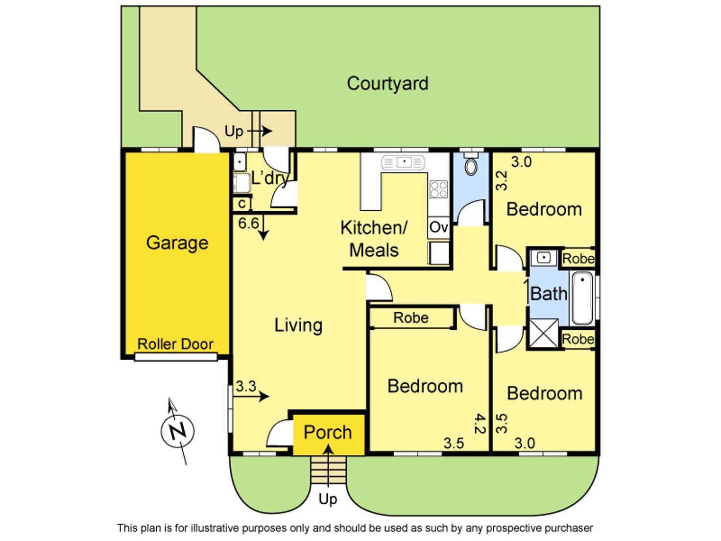 Floorplan of Homely unit listing, 2/8 William Street, Greensborough VIC 3088