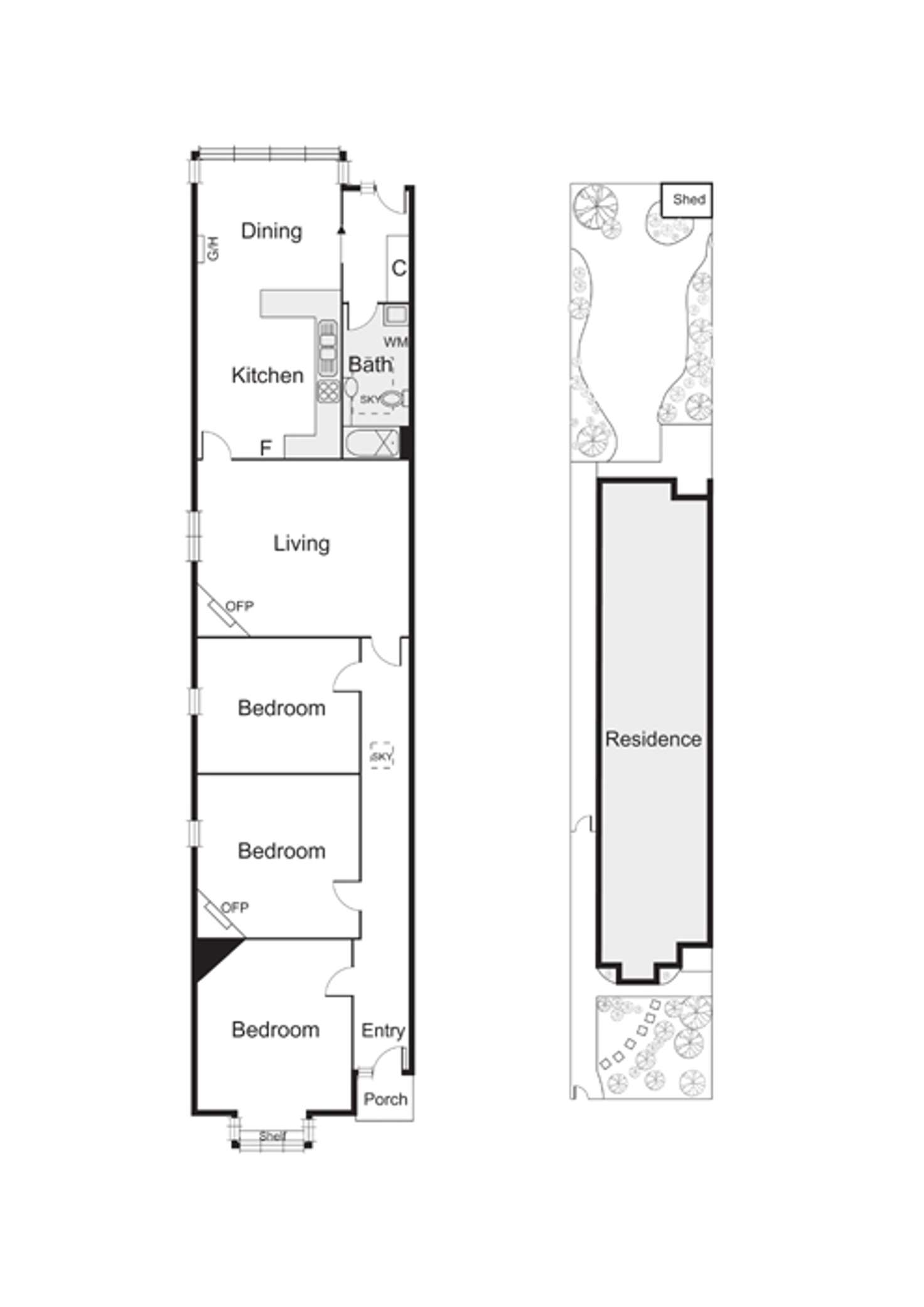 Floorplan of Homely house listing, 132 Ruskin Street, Elwood VIC 3184