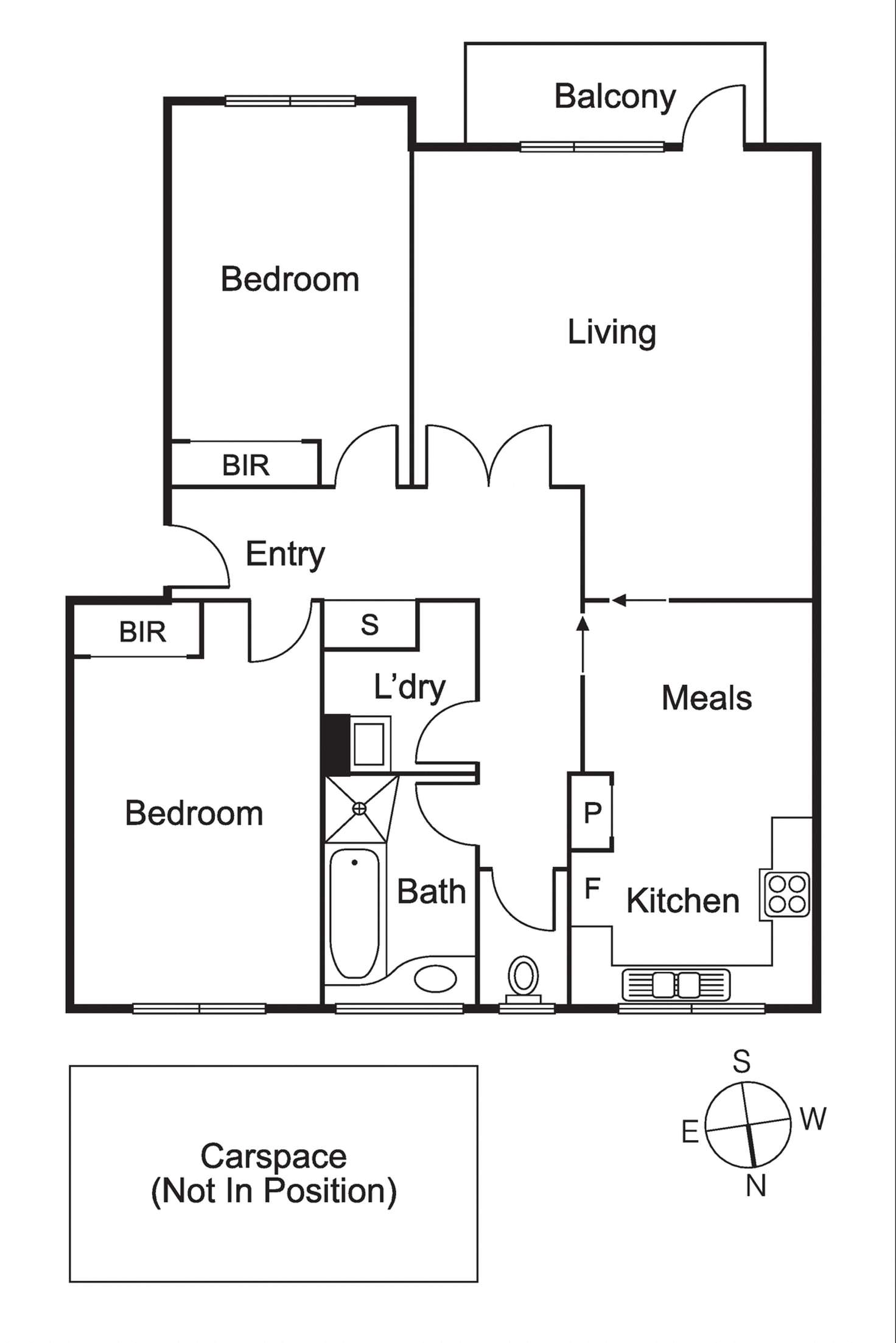 Floorplan of Homely apartment listing, 4/17 Irving Avenue, Prahran VIC 3181