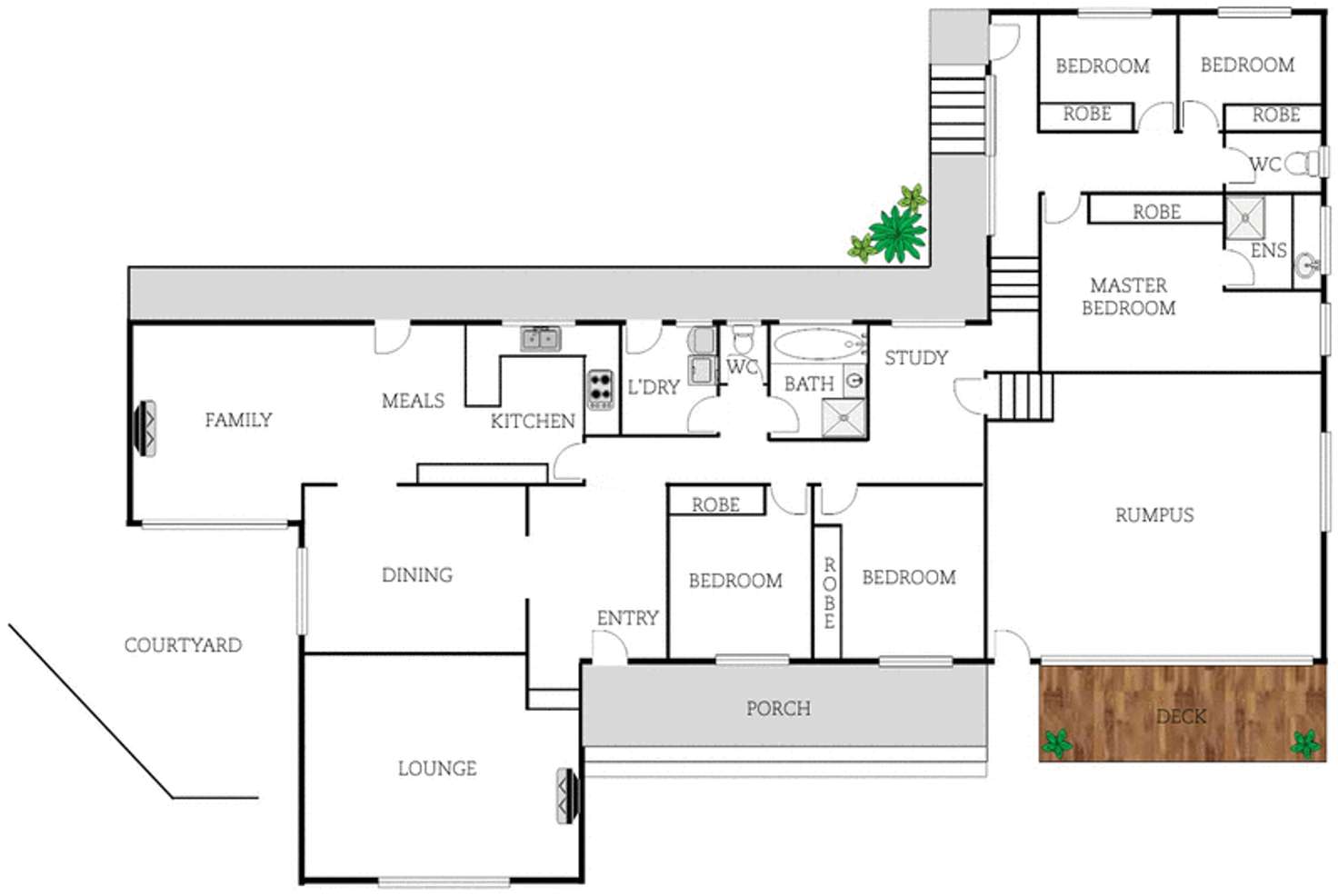 Floorplan of Homely house listing, 21 Moroney Street, Fraser ACT 2615