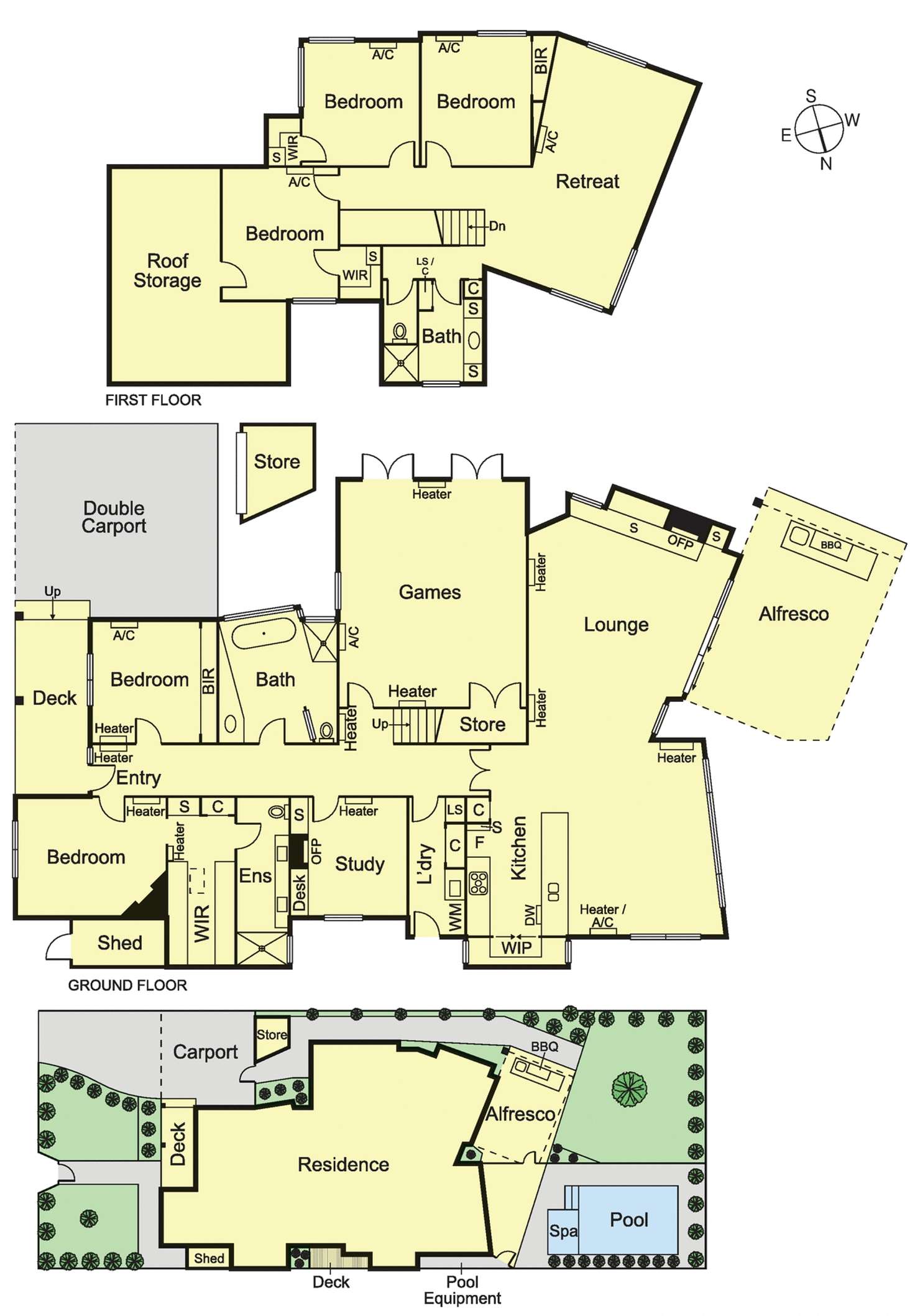 Floorplan of Homely house listing, 27 Augusta Street, Glen Huntly VIC 3163