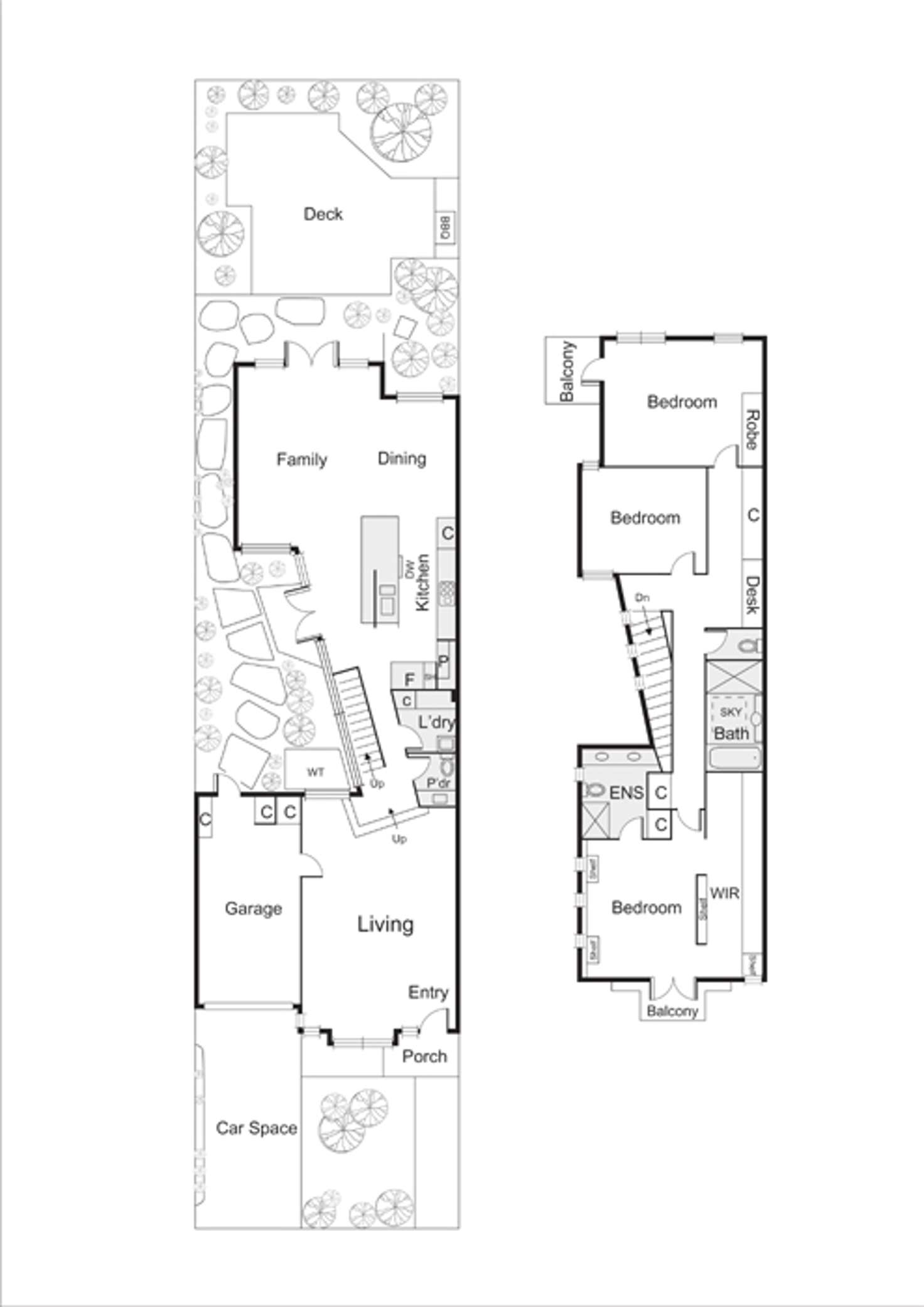 Floorplan of Homely house listing, 9 Kendall Street, Elwood VIC 3184