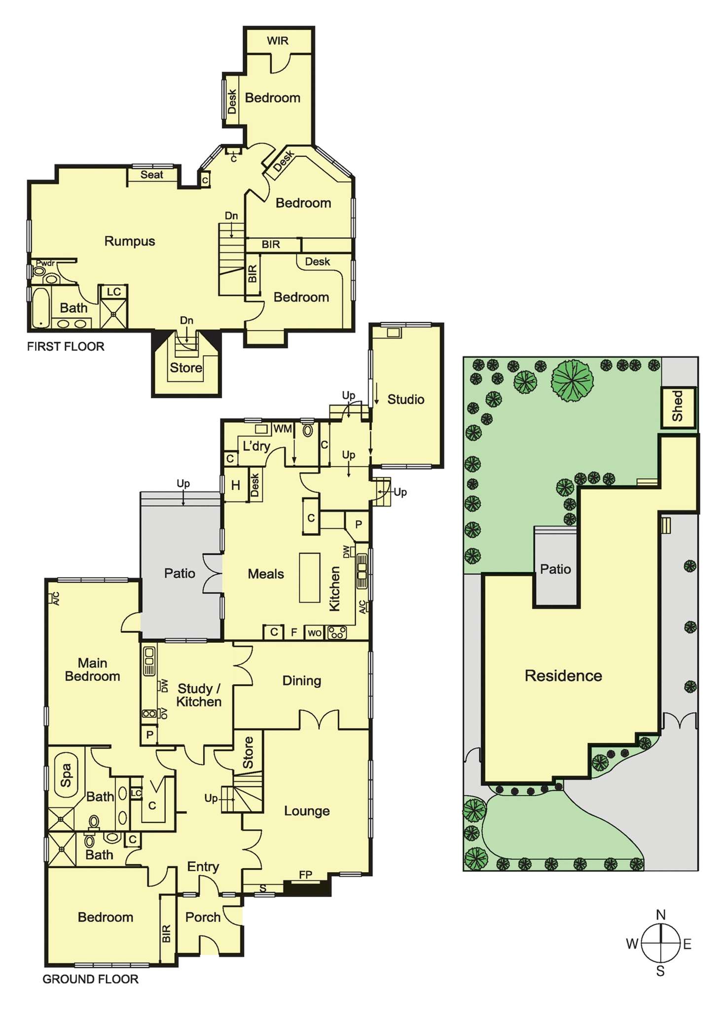 Floorplan of Homely house listing, 4 Walworth Avenue, Caulfield North VIC 3161