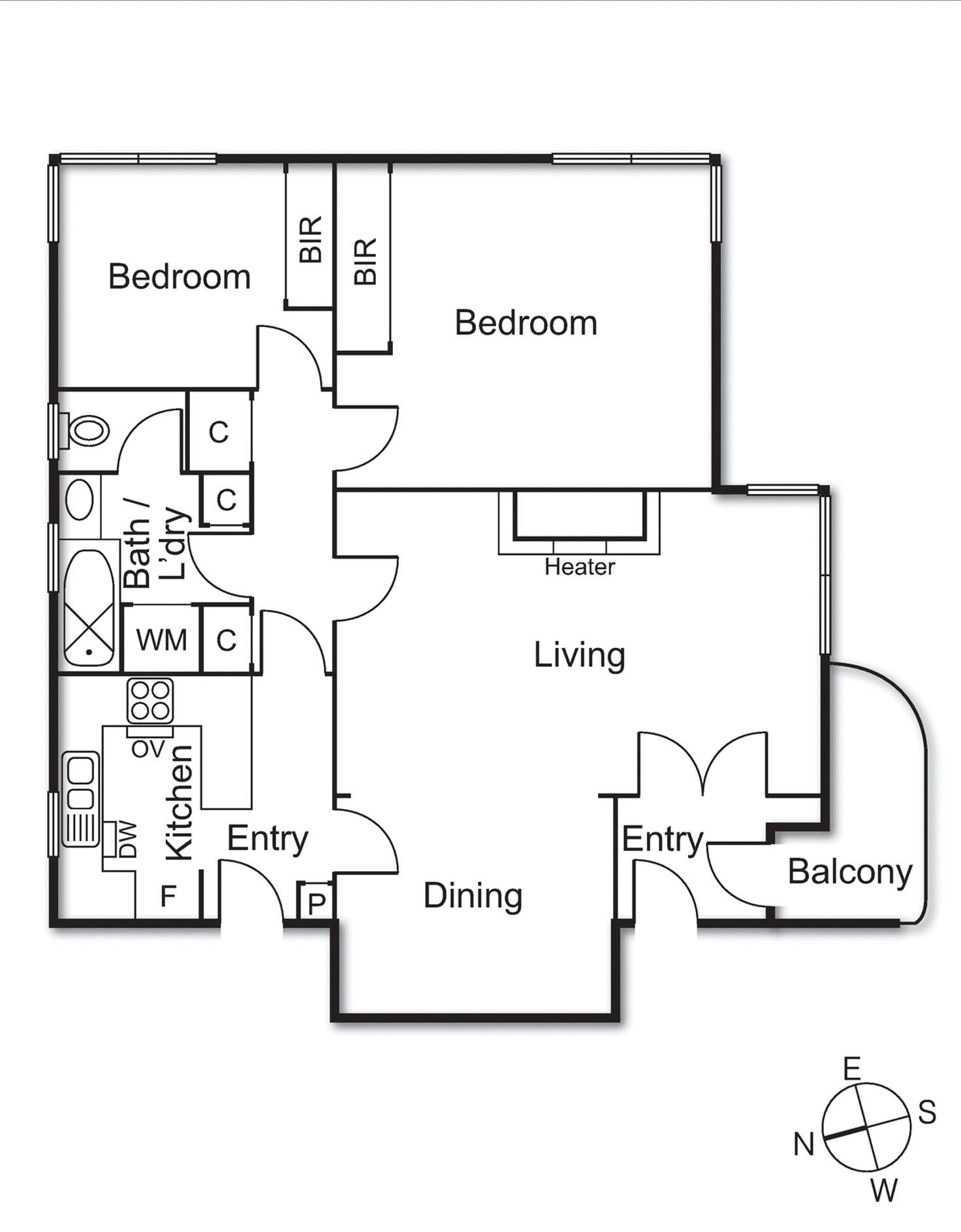 Floorplan of Homely apartment listing, 12/45 Chapel Street, St Kilda VIC 3182