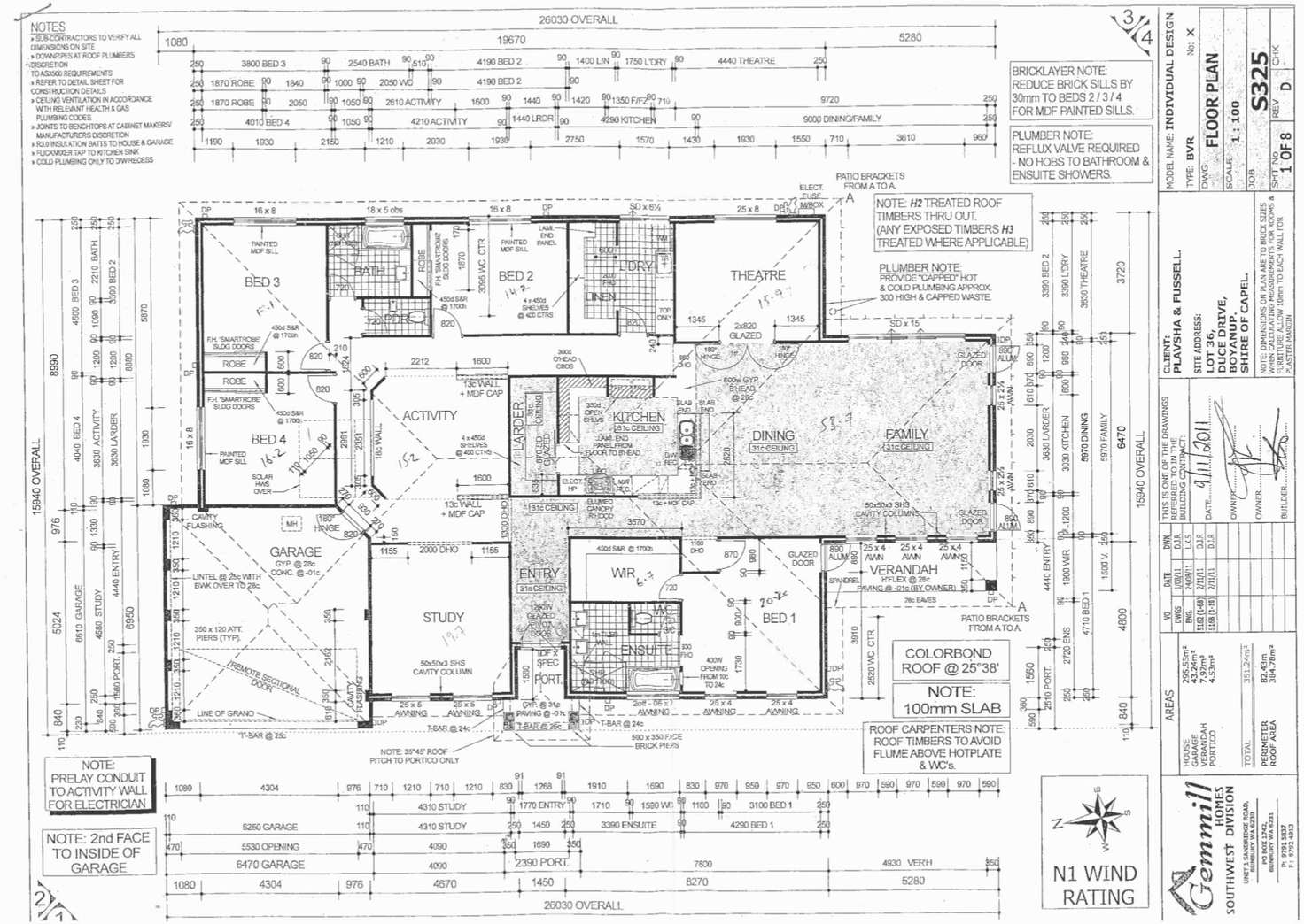 Floorplan of Homely house listing, 11 Duce Drive, Boyanup WA 6237