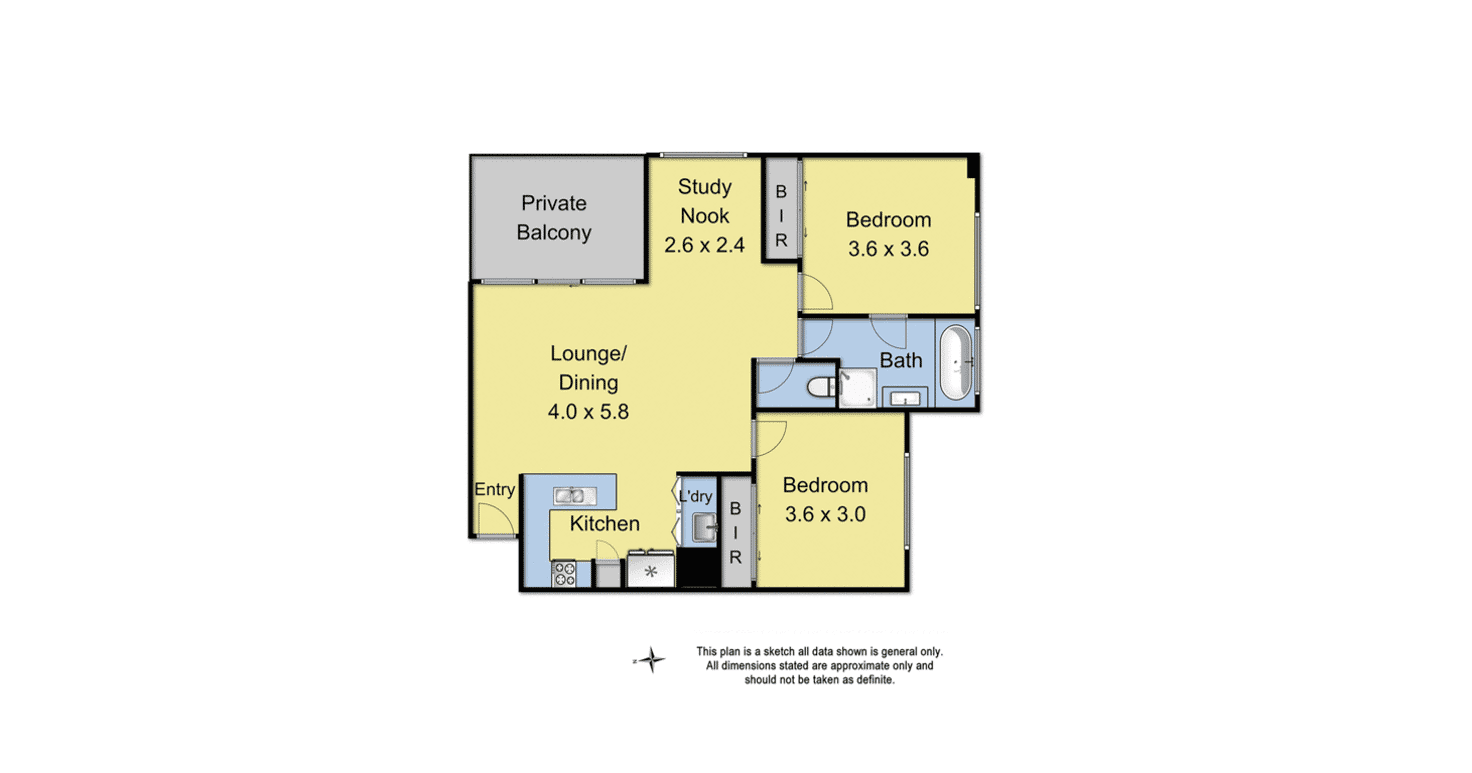 Floorplan of Homely apartment listing, 104/7 Birch Street, Bayswater VIC 3153