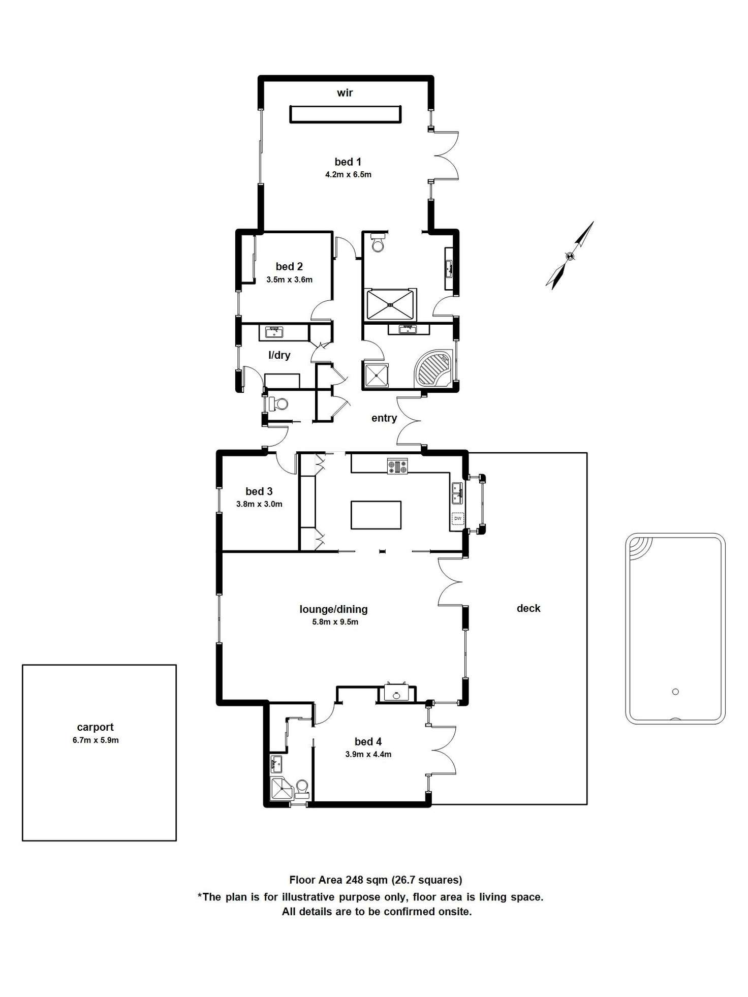 Floorplan of Homely house listing, 120 Holden Road, Wandin East VIC 3139