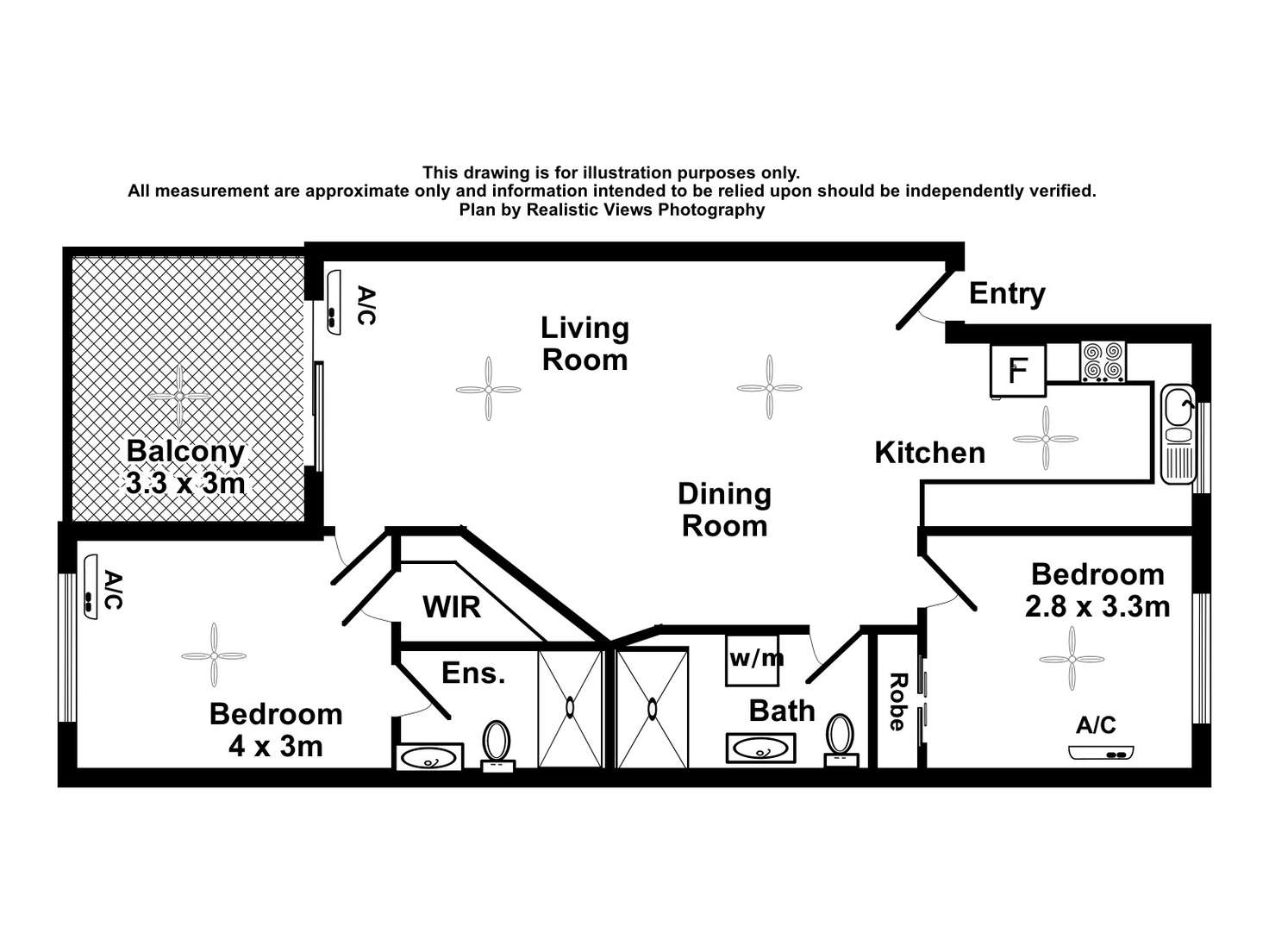 Floorplan of Homely unit listing, 5/16 Houston Street, Larrakeyah NT 820