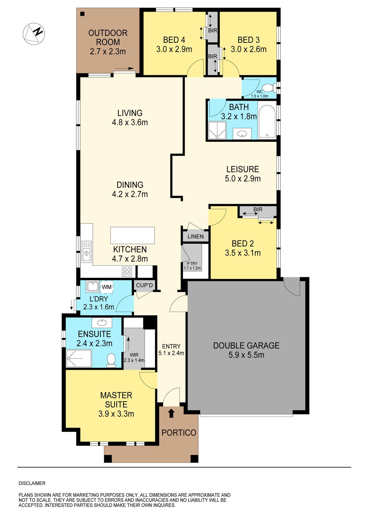 Floorplan of Homely house listing, 3 Dairymans Way, Delacombe VIC 3356