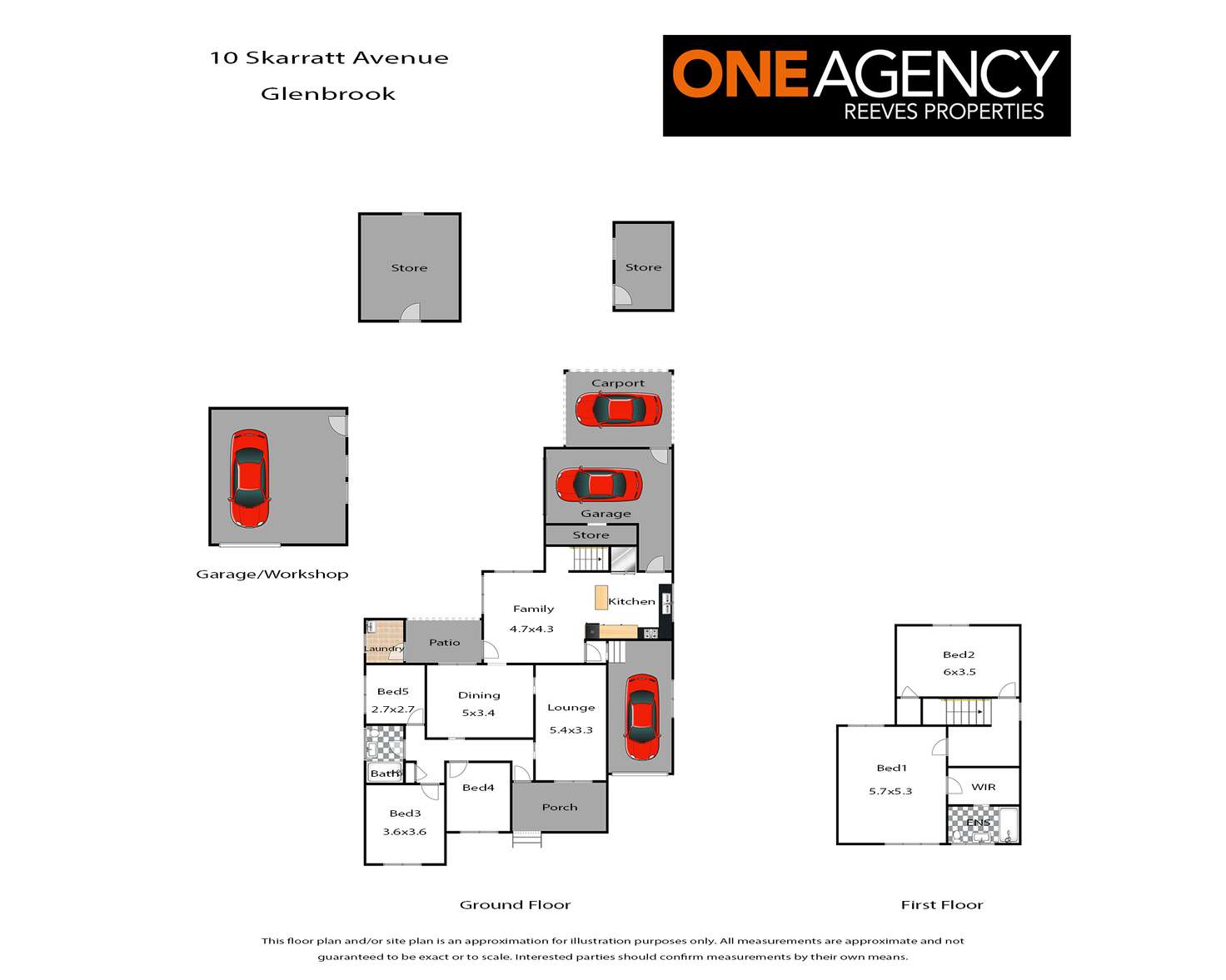 Floorplan of Homely house listing, 10 Skarratt Avenue, Glenbrook NSW 2773