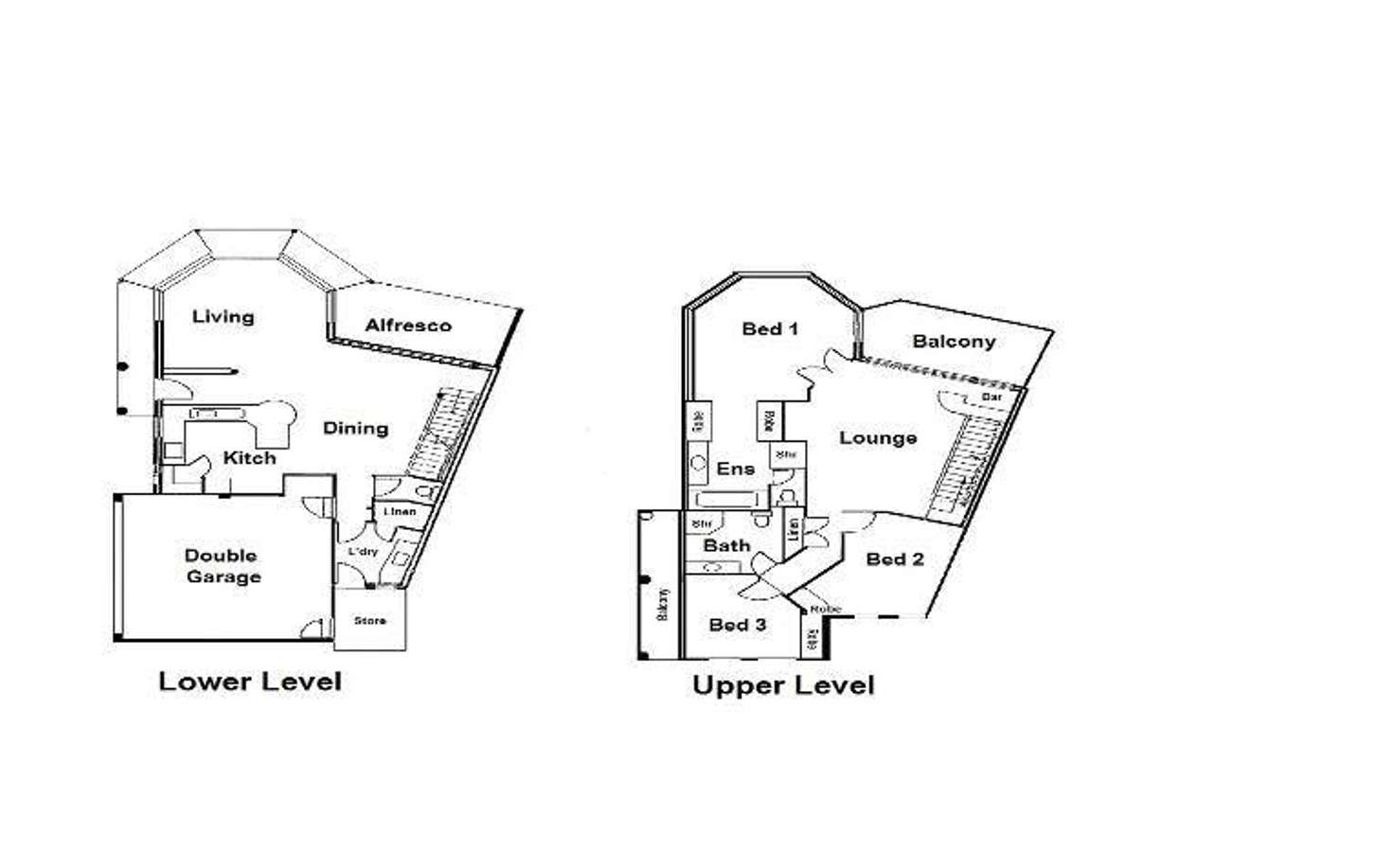 Floorplan of Homely townhouse listing, 1/13 Bluerise Cove, Falcon WA 6210