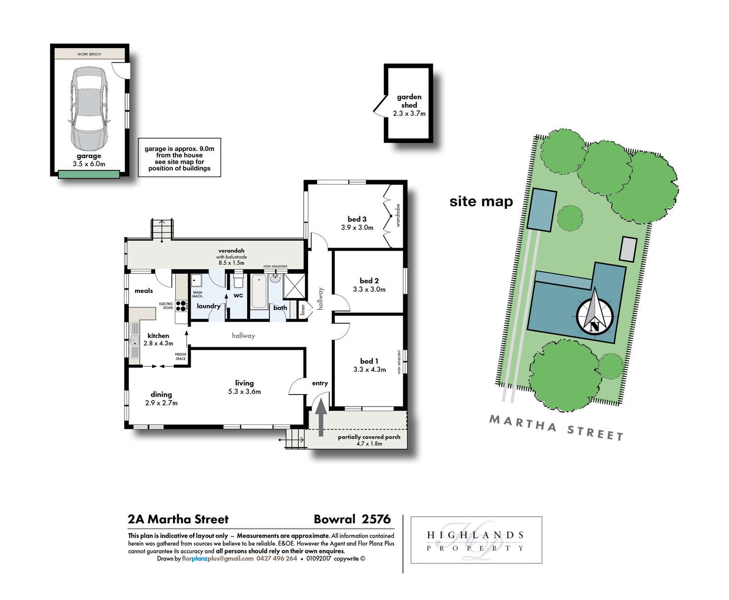 Floorplan of Homely house listing, 2A Martha Street, Bowral NSW 2576