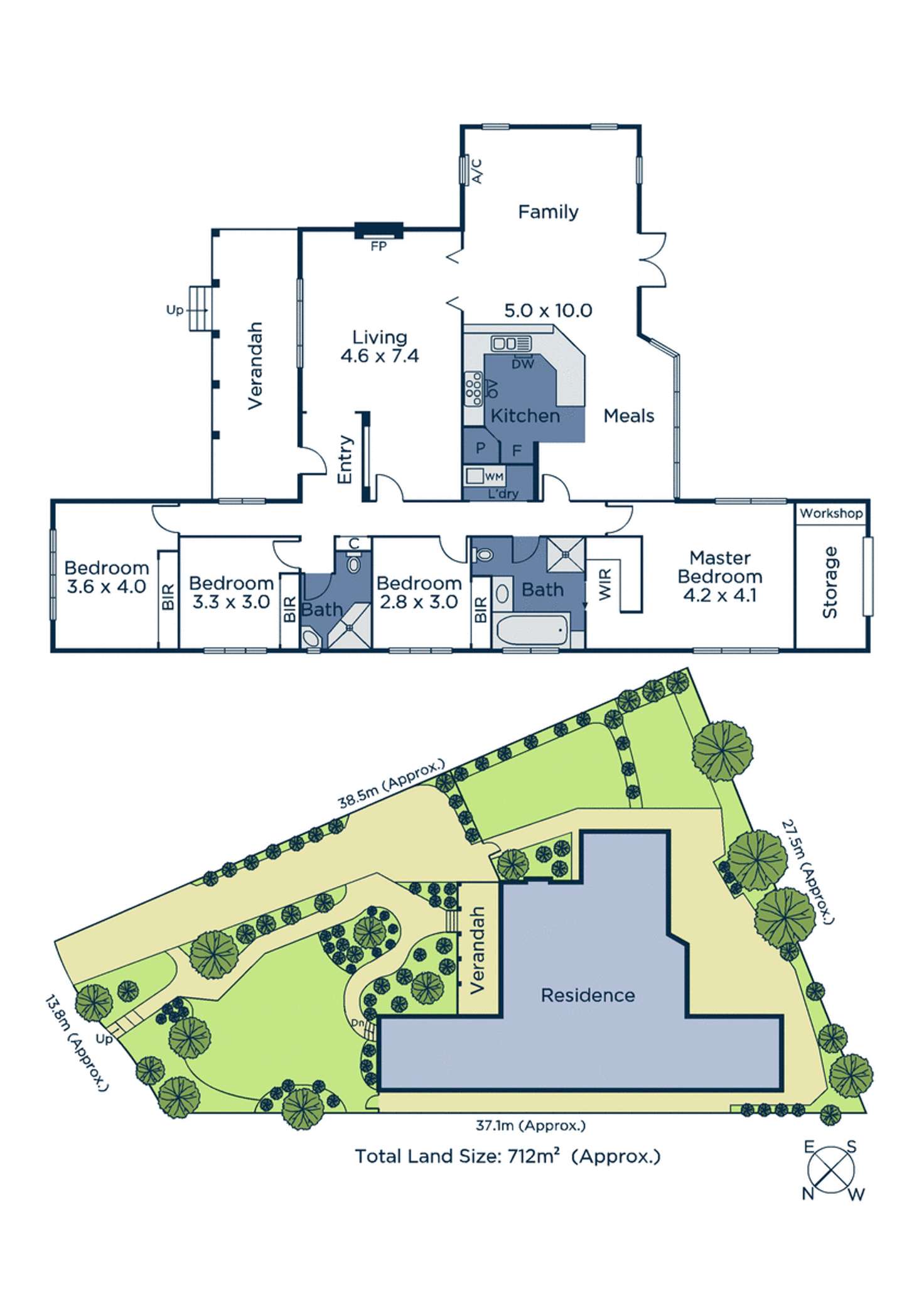 Floorplan of Homely house listing, 10 Regent Court, Blackburn North VIC 3130