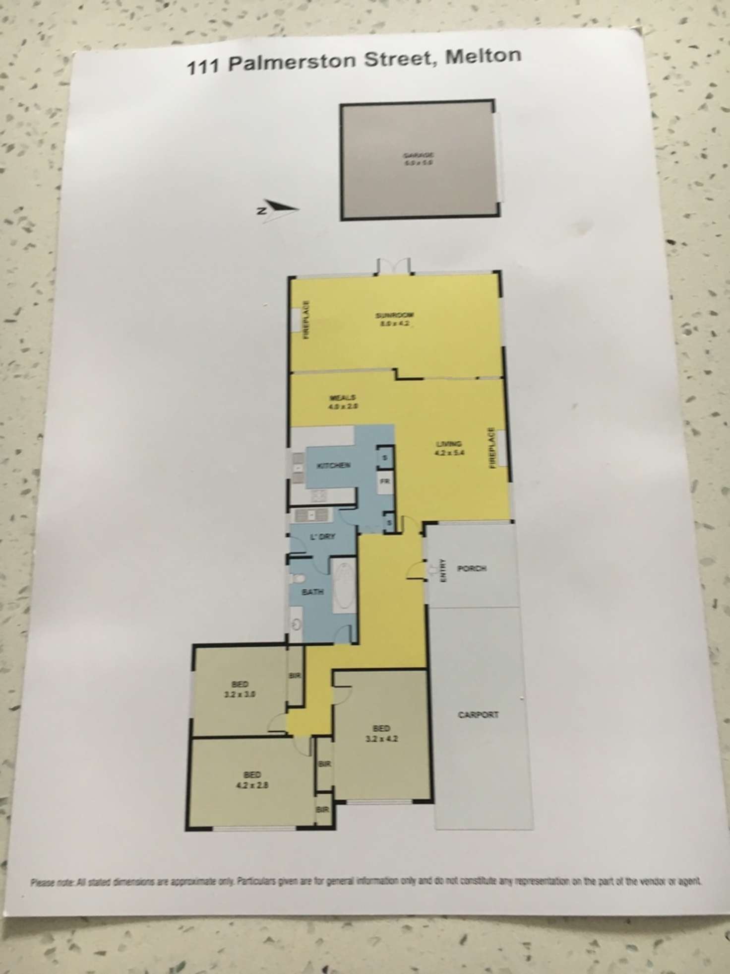 Floorplan of Homely house listing, 111 Palmerston Street, Melton VIC 3337