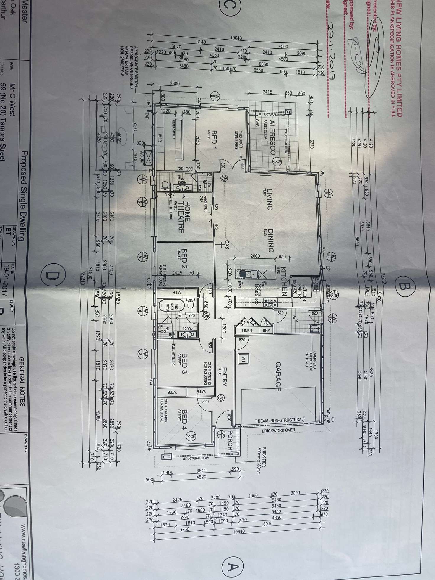Floorplan of Homely house listing, 20 Tamora Street, Rosemeadow NSW 2560