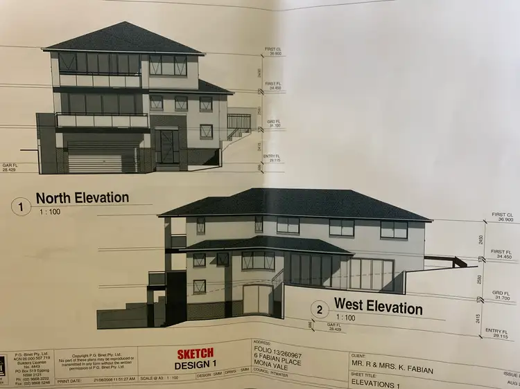 Floorplan of Homely land listing, 6 Fabian Place, Mona Vale NSW 2103