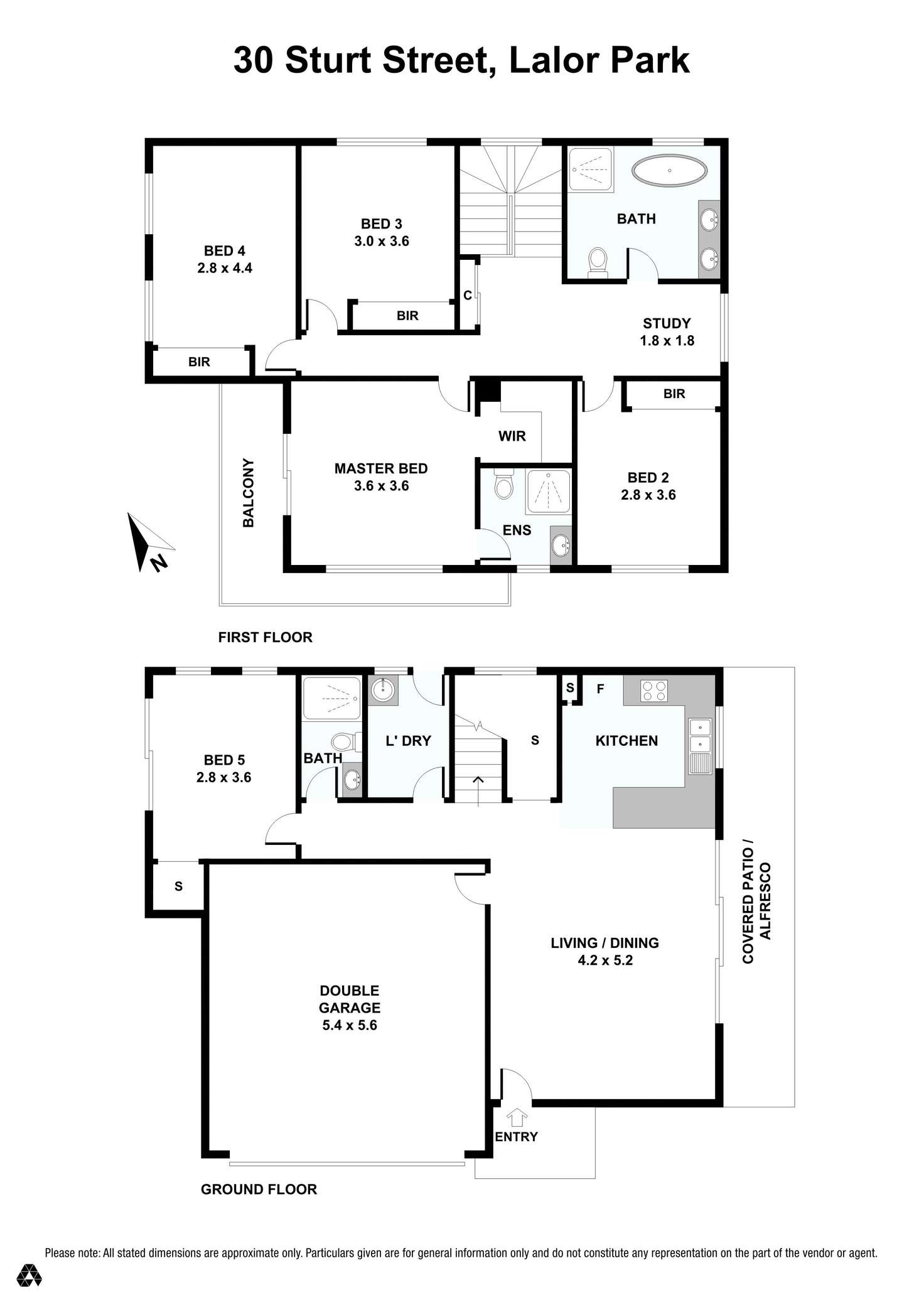 Floorplan of Homely house listing, 30 Sturt Street, Lalor Park NSW 2147