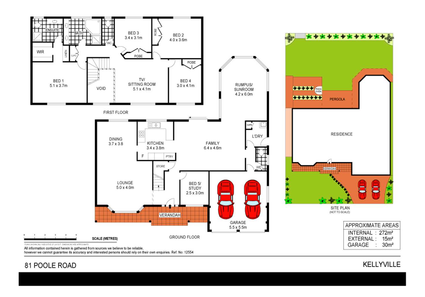 Floorplan of Homely house listing, 81 Poole Road, Kellyville NSW 2155