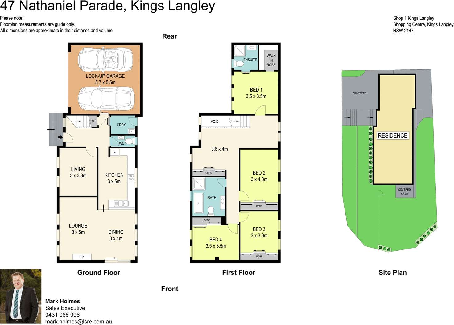 Floorplan of Homely house listing, 47 Nathaniel Parade, Kings Langley NSW 2147