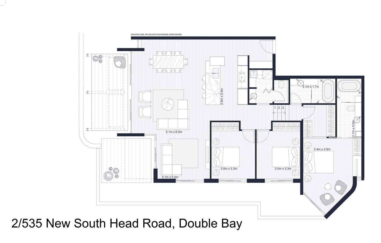Floorplan of Homely apartment listing, 2/535 New South Head Road, Double Bay NSW 2028
